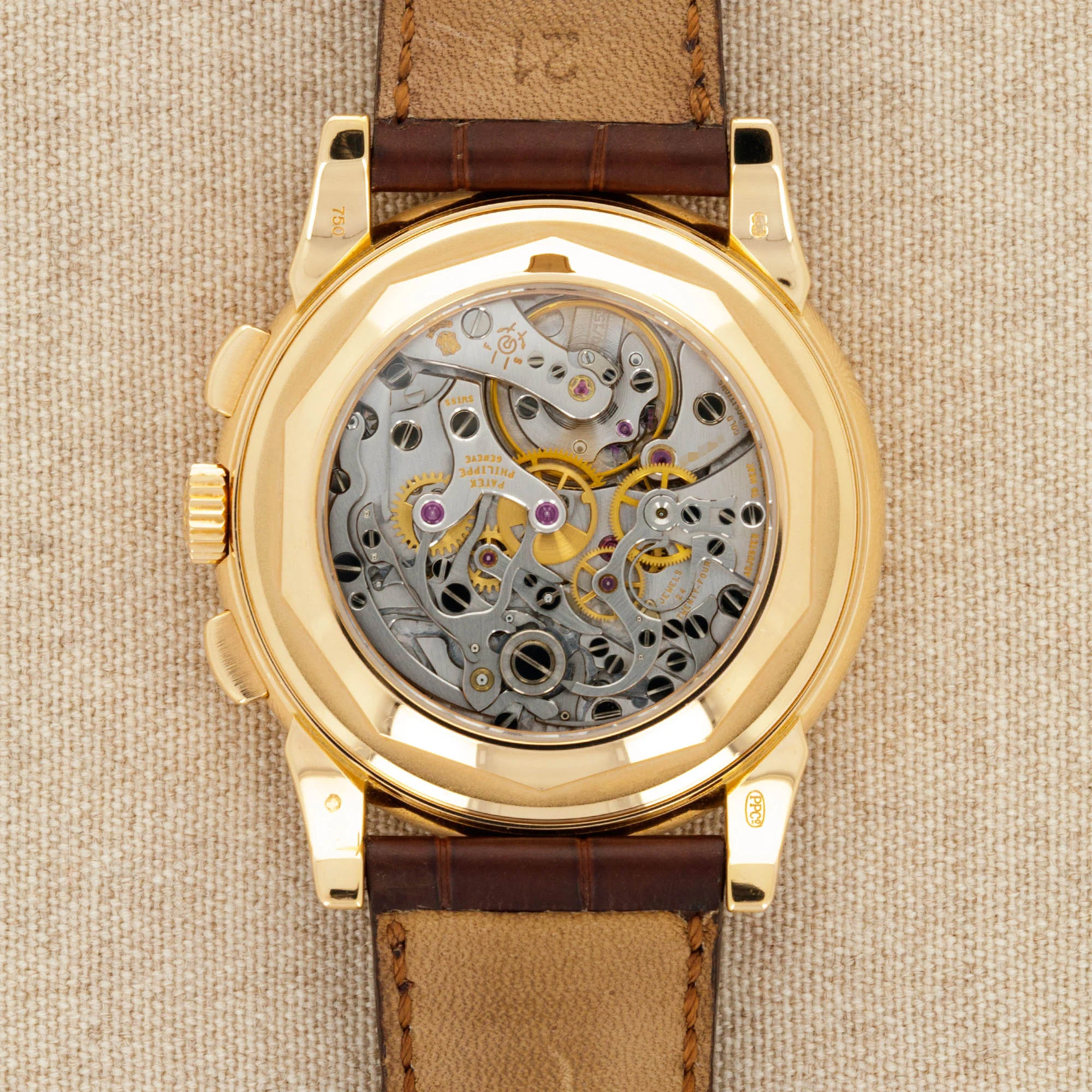 Patek Philippe Rose Gold Perpetual Calendar Watch Ref. 5970 - Image 5