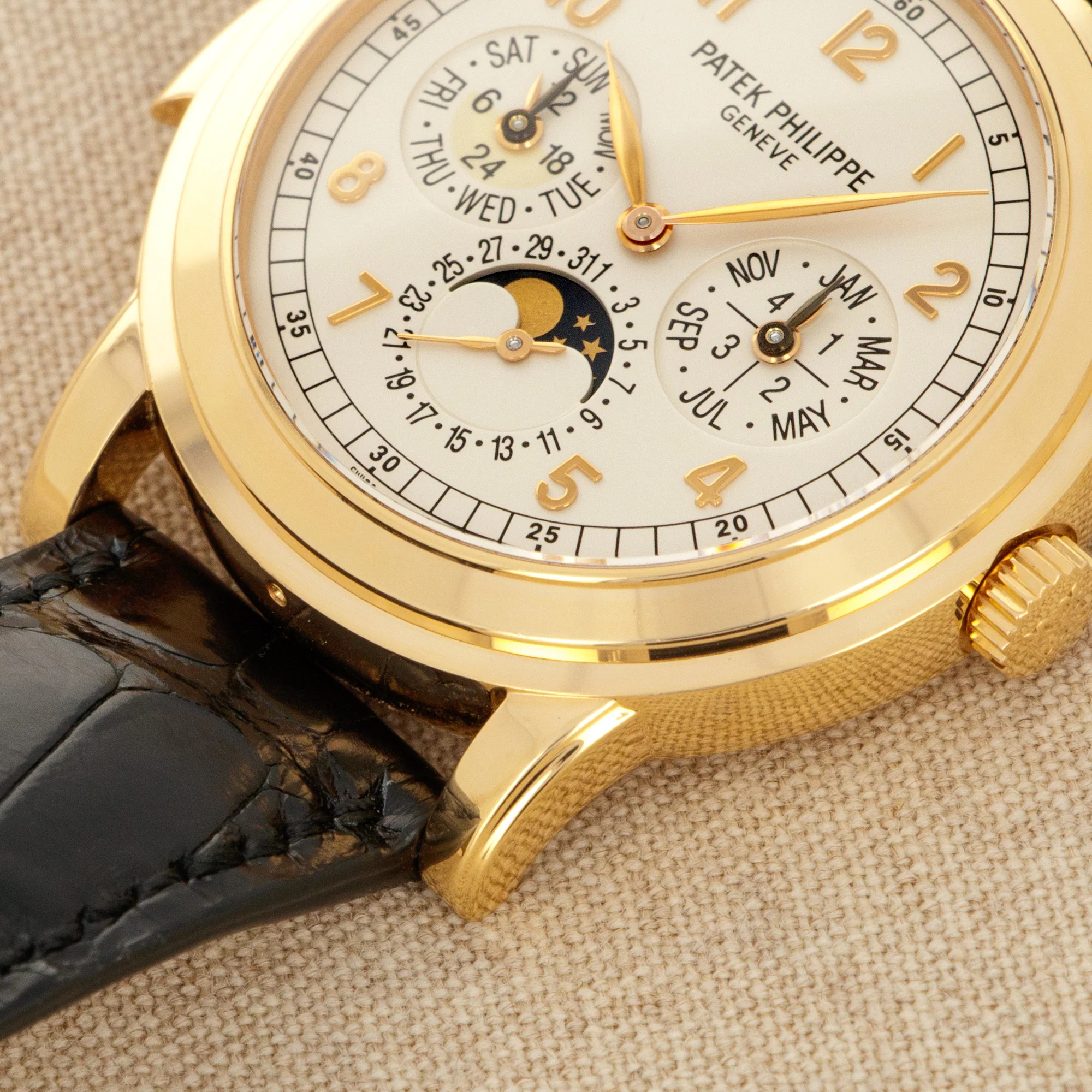 Patek Philippe Rose Gold Perpetual Minute Repeater Watch Ref. 5074 - Image 4