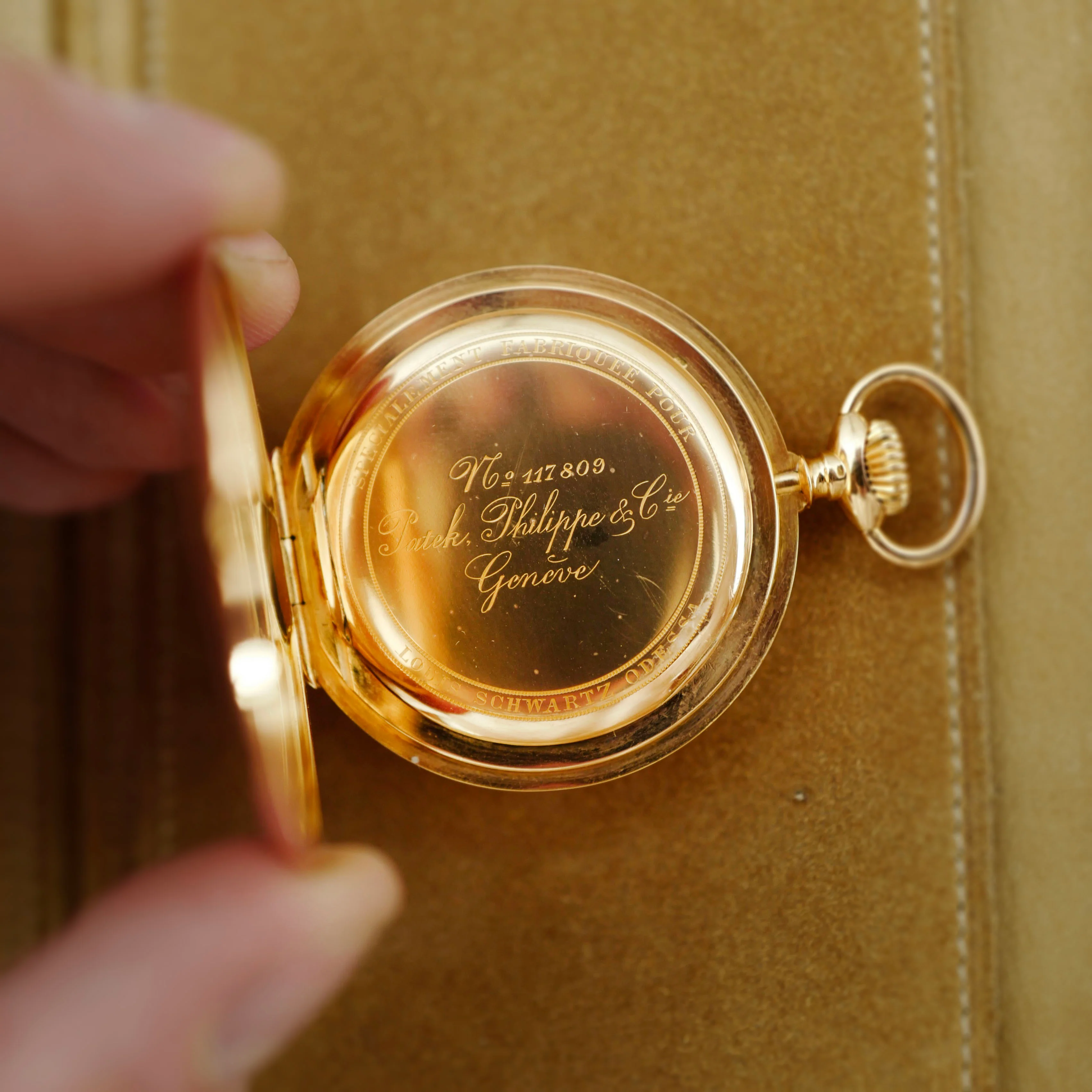 Patek Philippe Rose Gold Pocket Watch (New Arrival) - Image 6