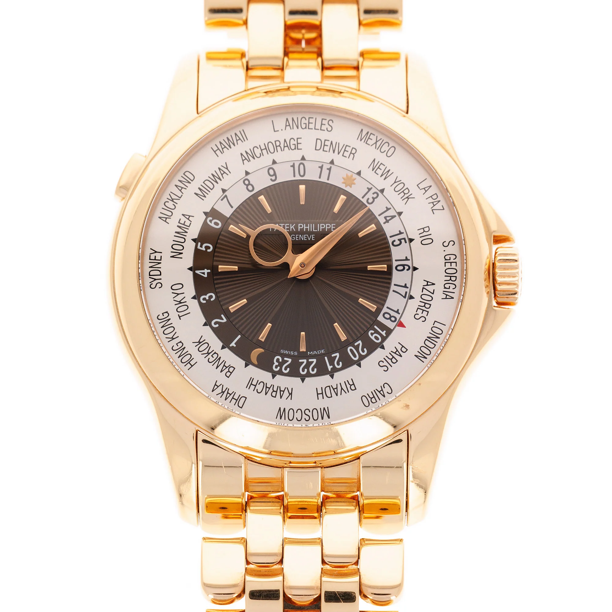 Patek Philippe Rose Gold World Time Ref. 5130