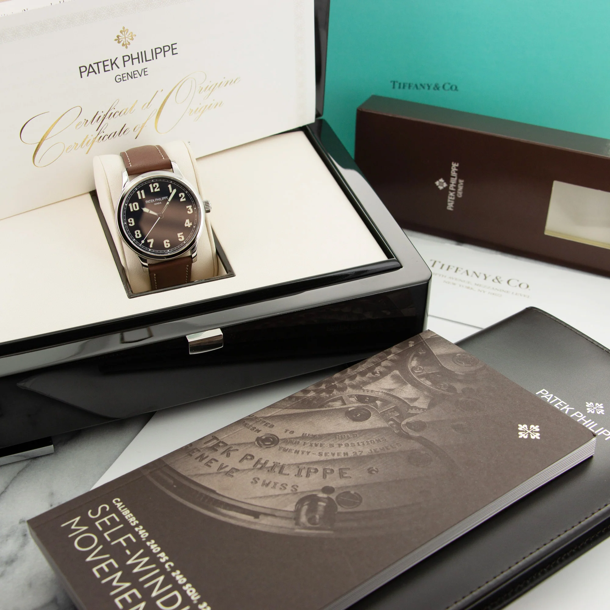 Patek Philippe Stainless Steel Pilot Watch Ref. 5522 Retailed by Tiffany & Co. - Image 6