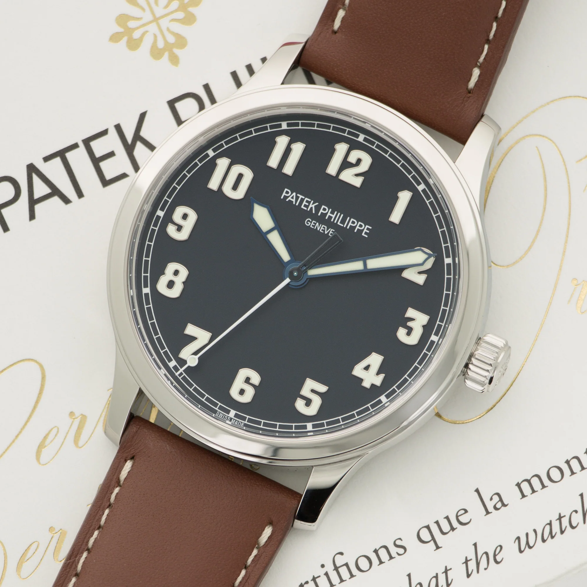 Patek Philippe Stainless Steel Pilot Watch Ref. 5522A - Image 2