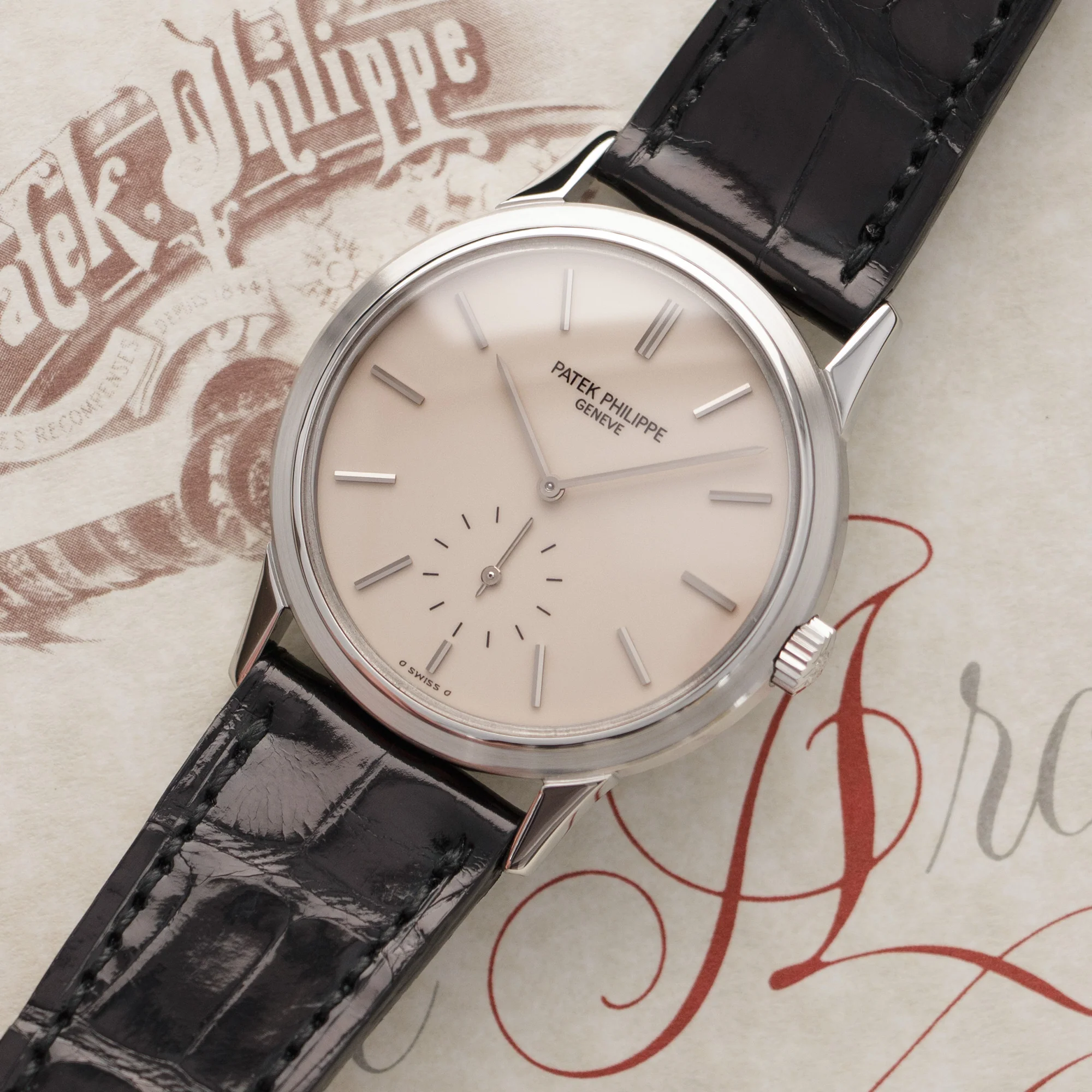 Patek Philippe Steel 150th Anniversary Calatrava Watch Ref. 3718 - Image 2