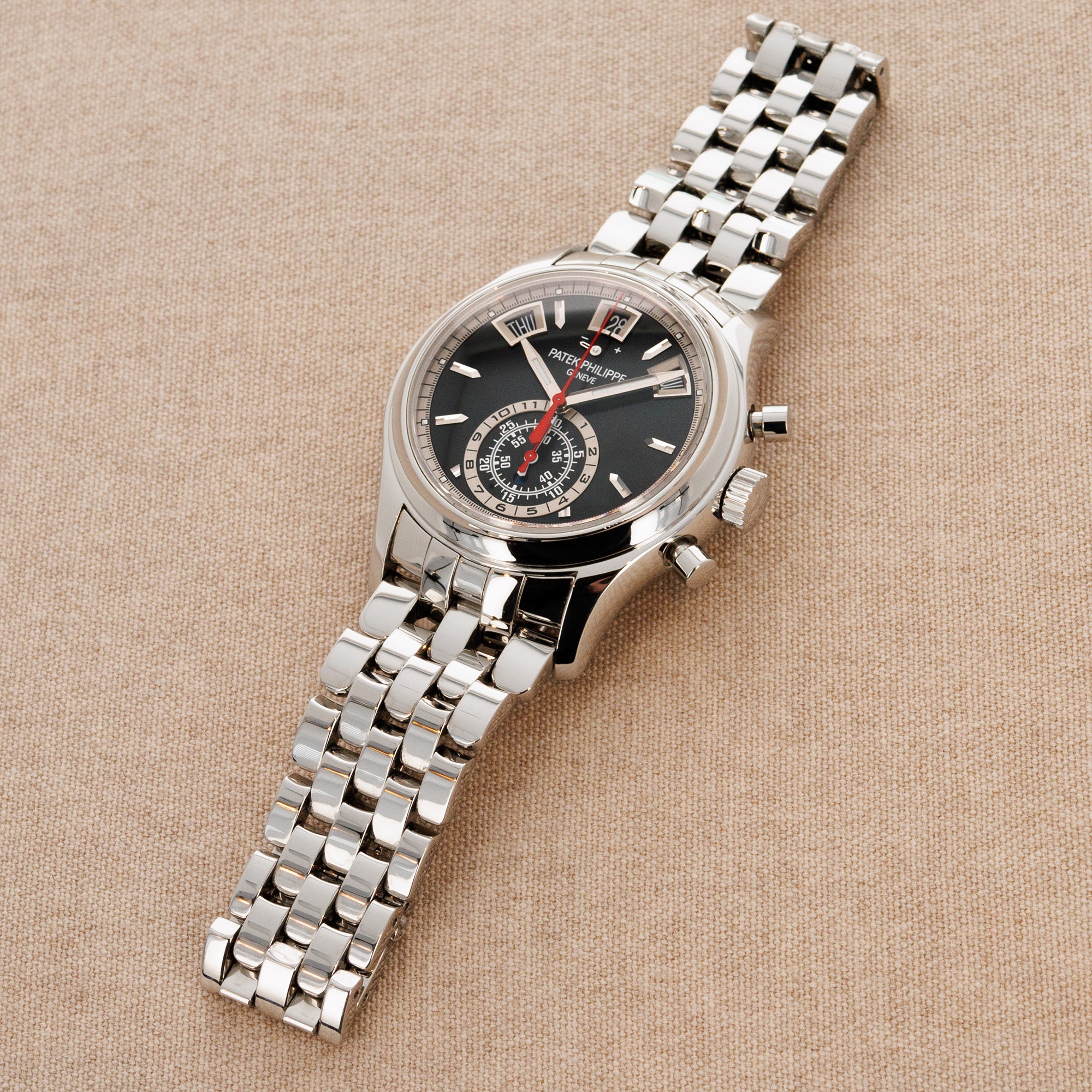 Patek Philippe Steel Annual Calendar Chronograph Ref. 5960 - Image 5