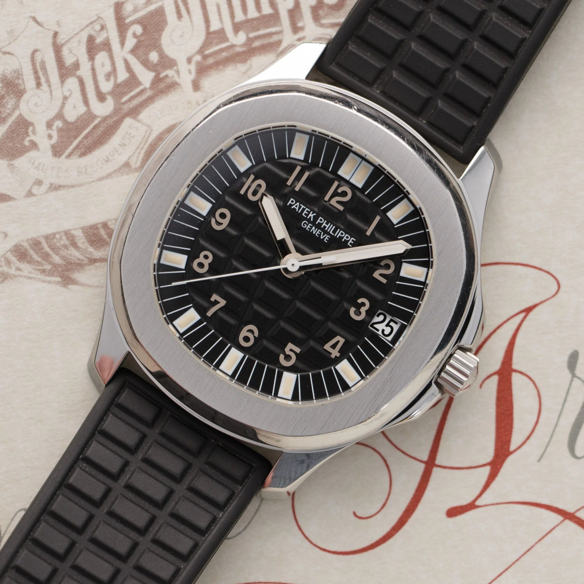 Patek Philippe Steel Aquanaut Jumbo Watch Ref. 5065 - Image 2