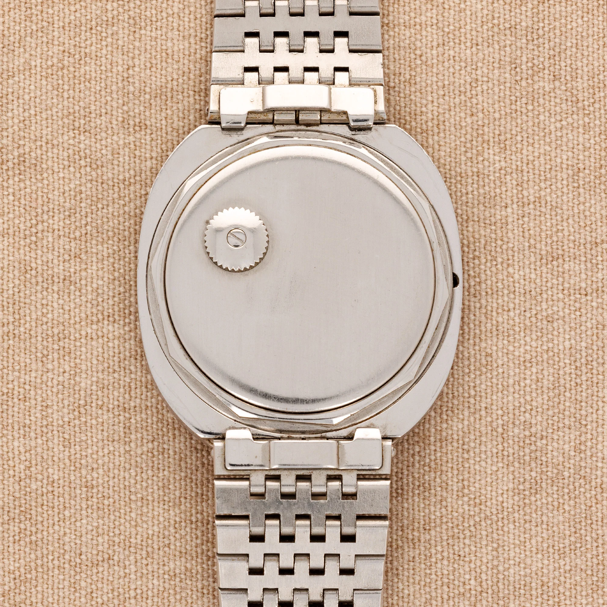 Patek Philippe Steel Automatic Backwinbd Watch Ref. 3580 with Bracelet and Papers - Image 3