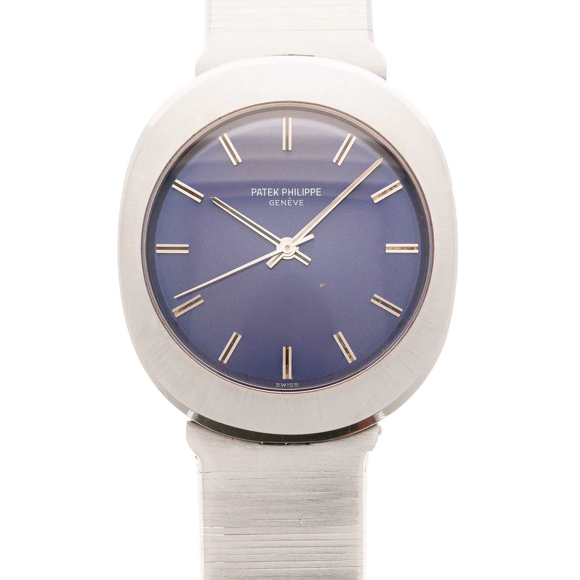 Patek Philippe Steel Automatic Backwind UFO Watch Ref. 3580