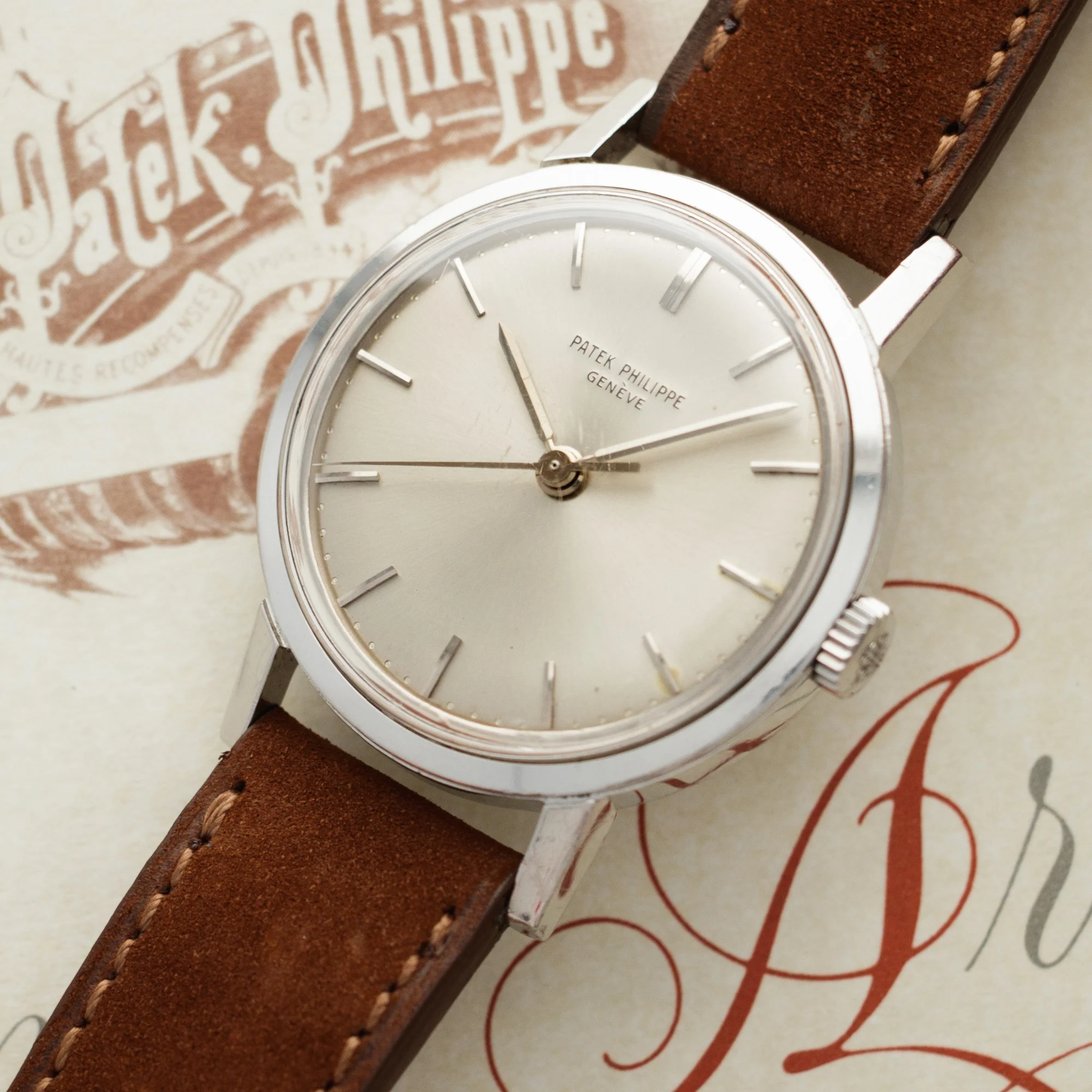 Patek Philippe Steel Calatrava Ref. 3483 - Image 2