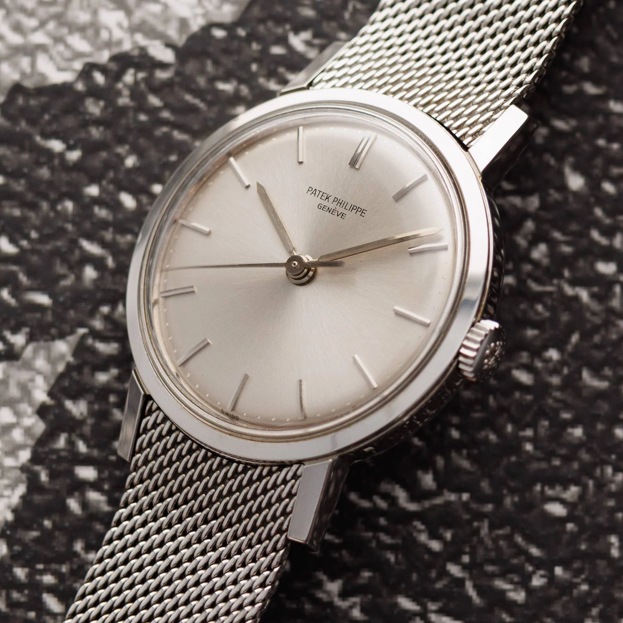 Patek Philippe Steel Calatrava Watch Ref. 3483 - Image 2