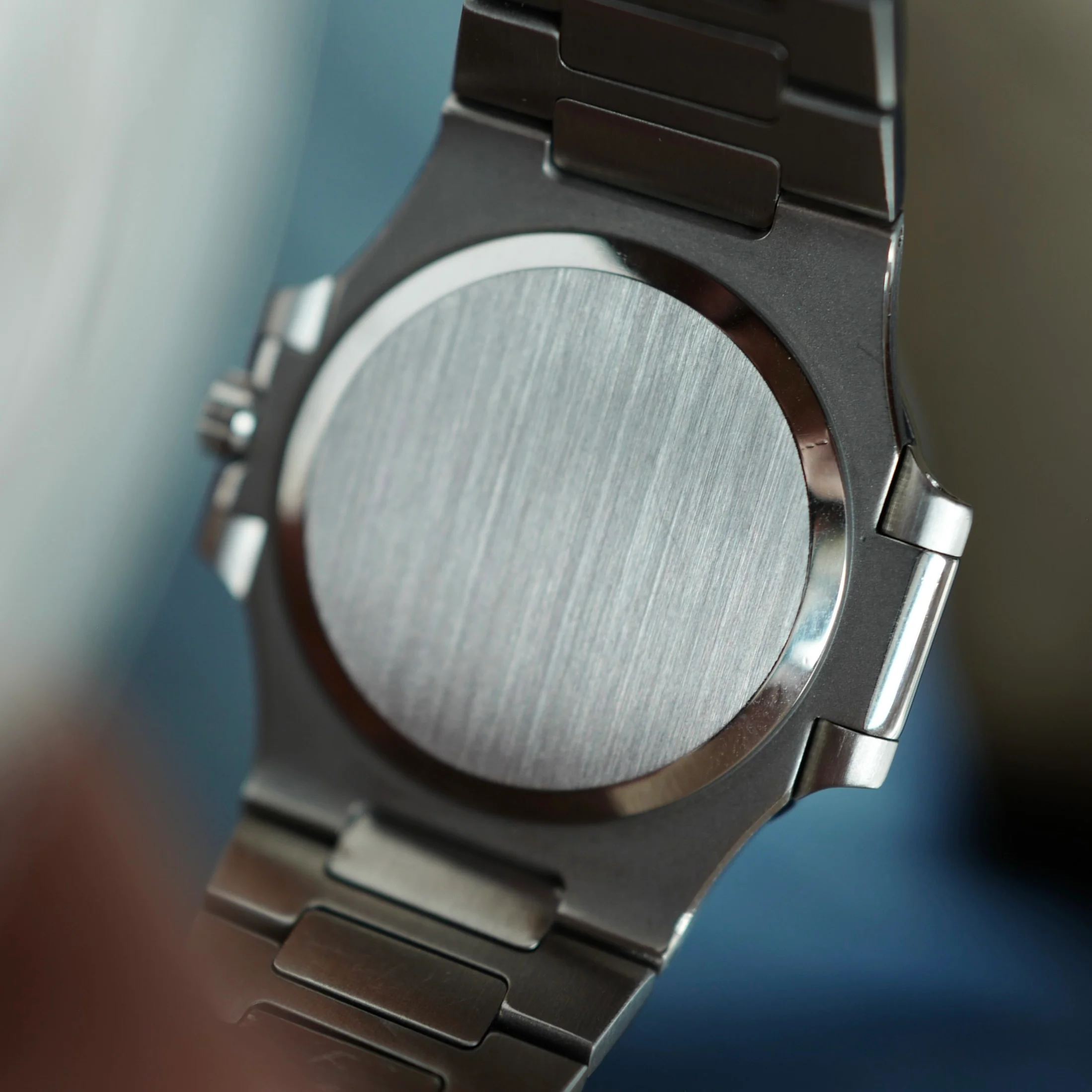 Patek Philippe Steel Nautilus Baby Blue Watch Ref. 3800 - Image 6