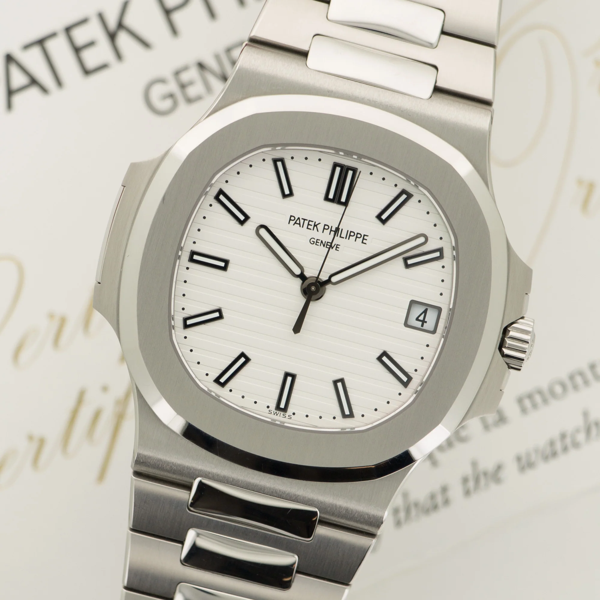 Patek Philippe Steel Nautilus Watch Ref. 5711 - Image 2
