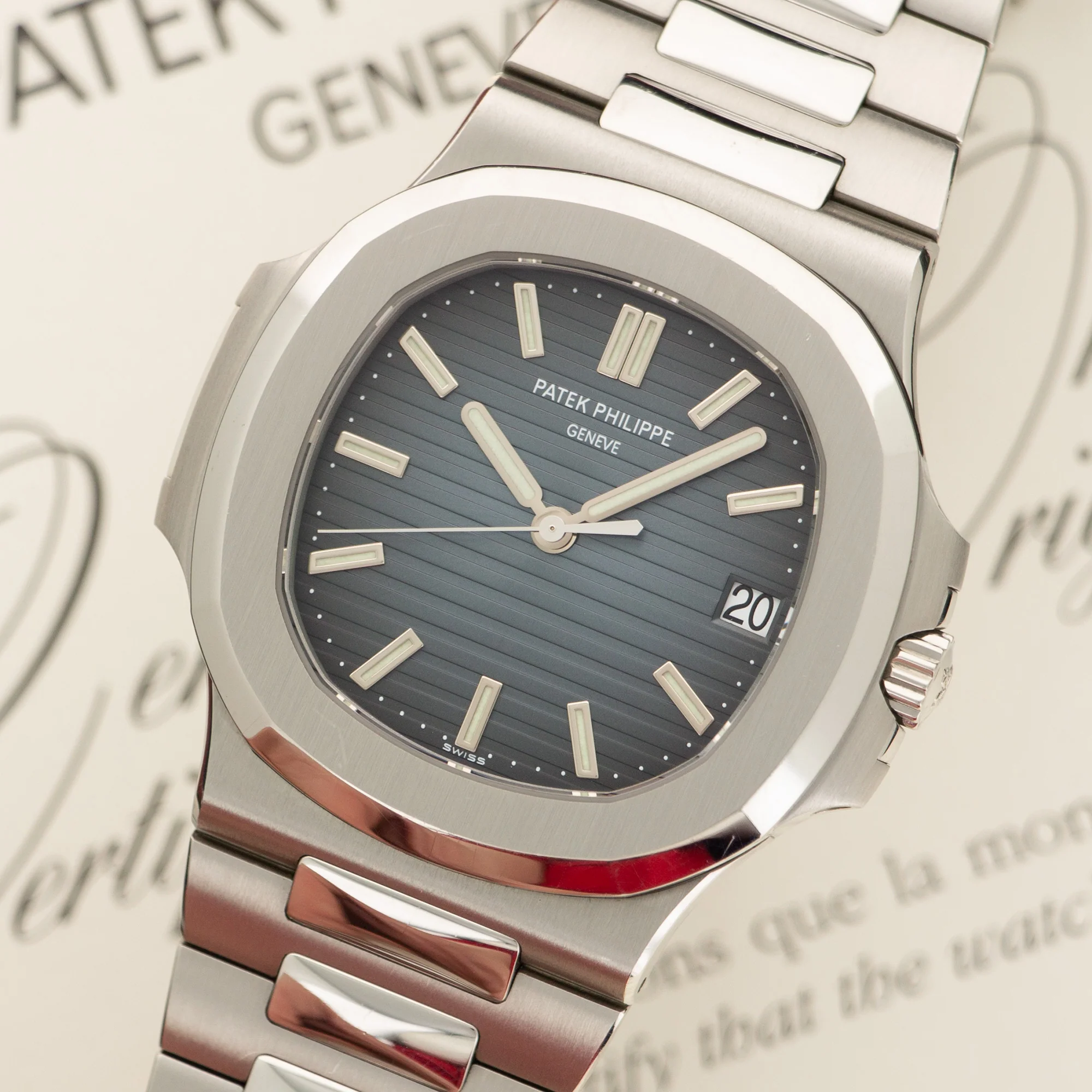 Patek Philippe Steel Nautilus Watch Ref. 5711 - Image 2