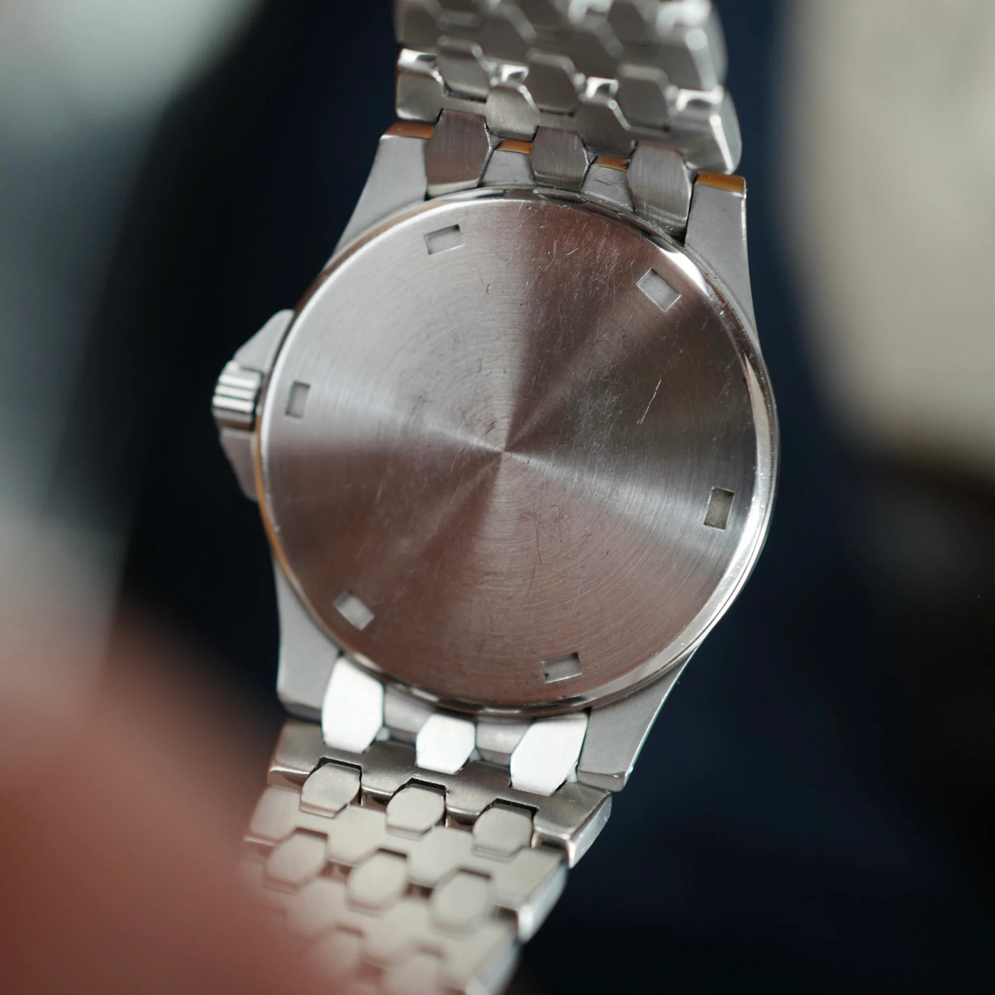 Patek Philippe Steel Neptune Watch Ref. 5080 with Salmon Dial - Image 7
