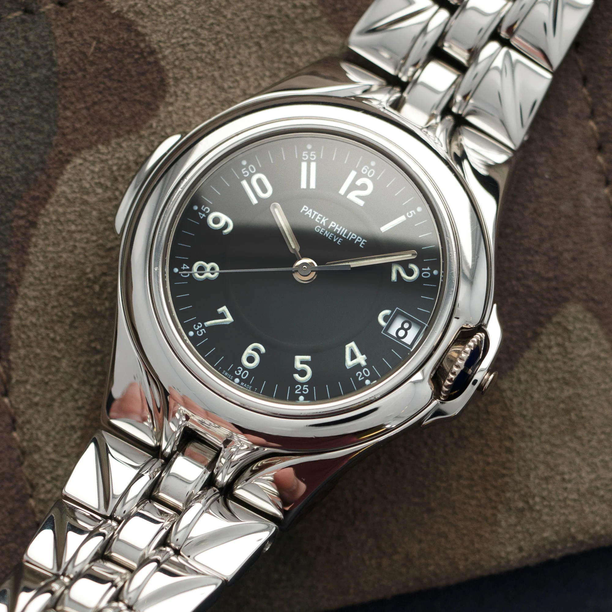Patek Philippe Steel Sculpture Automatic Watch Ref. 5091 - Image 2