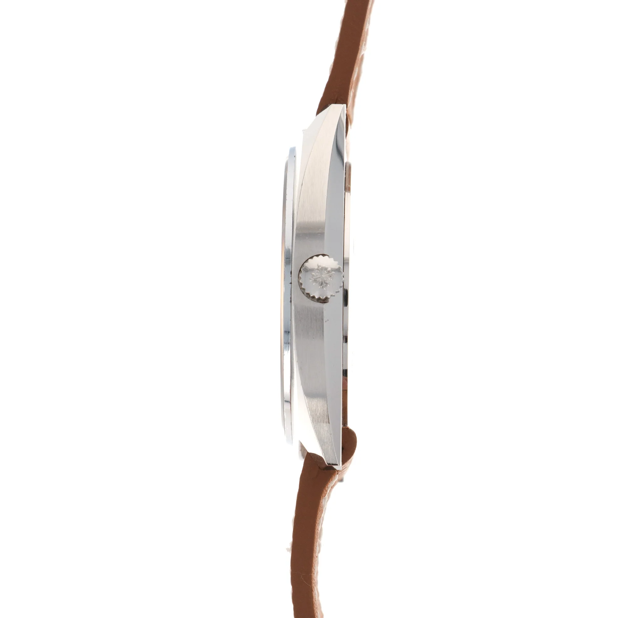 Patek Philippe Steel Tonneau-Shaped Watch Ref. 3579 - Image 3