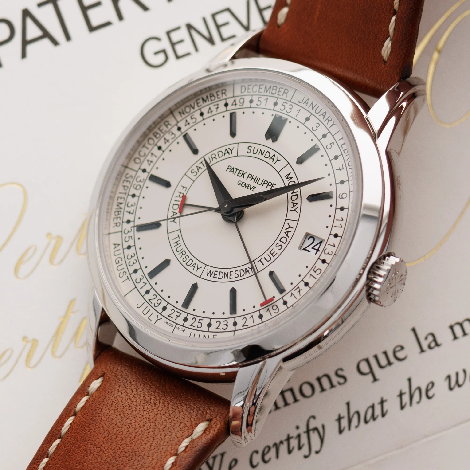 Patek Philippe Steel Weekly Calendar Ref. 5212 - Image 2