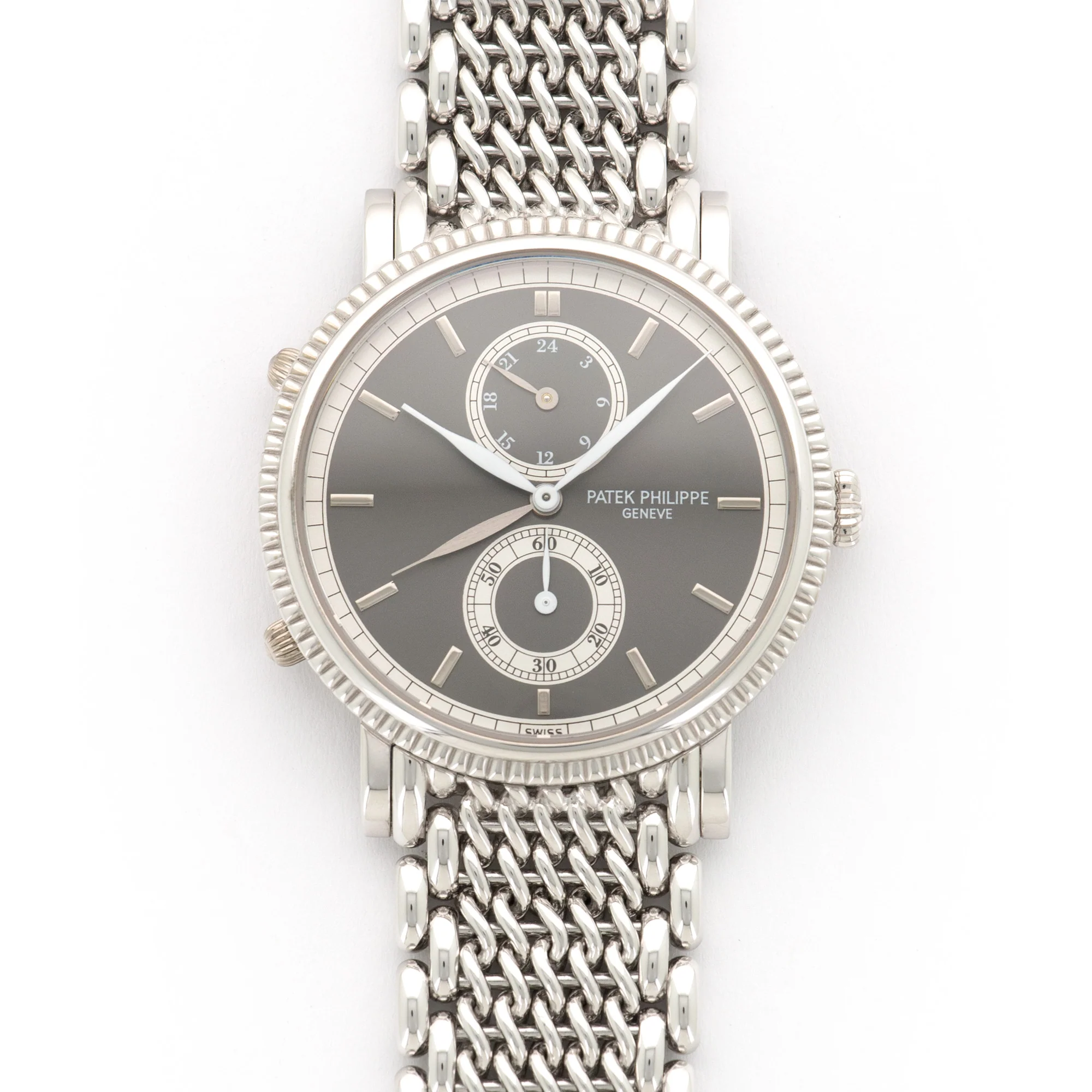 Patek Philippe Travel Time White Gold On Bracelet Ref. 5034