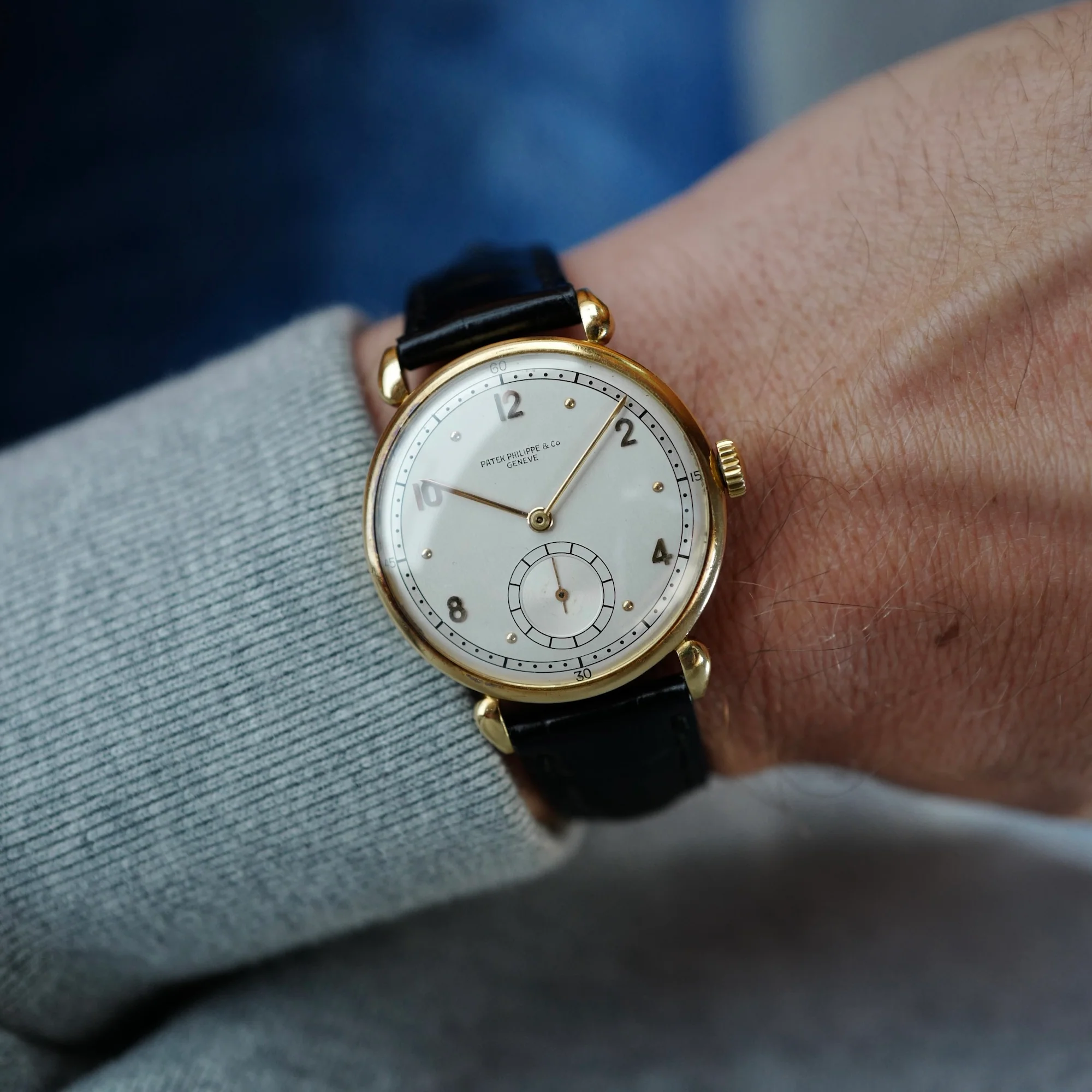 Patek Philippe Two-Tone Dial Watch Ref. 1503 - Image 3