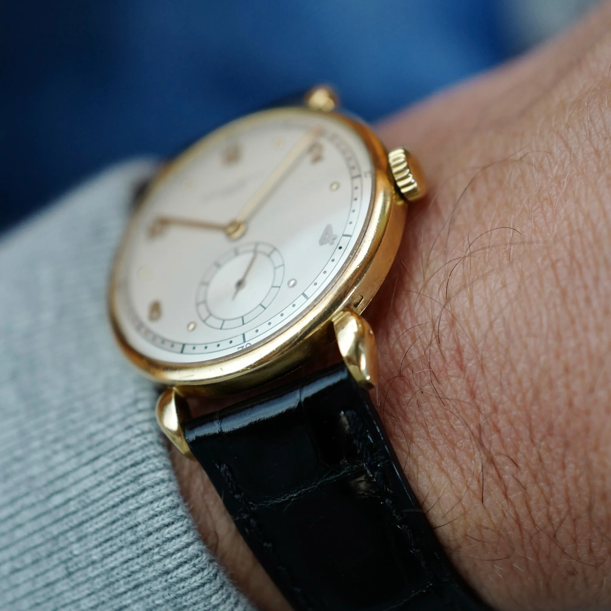 Patek Philippe Two-Tone Dial Watch Ref. 1503 - Image 4