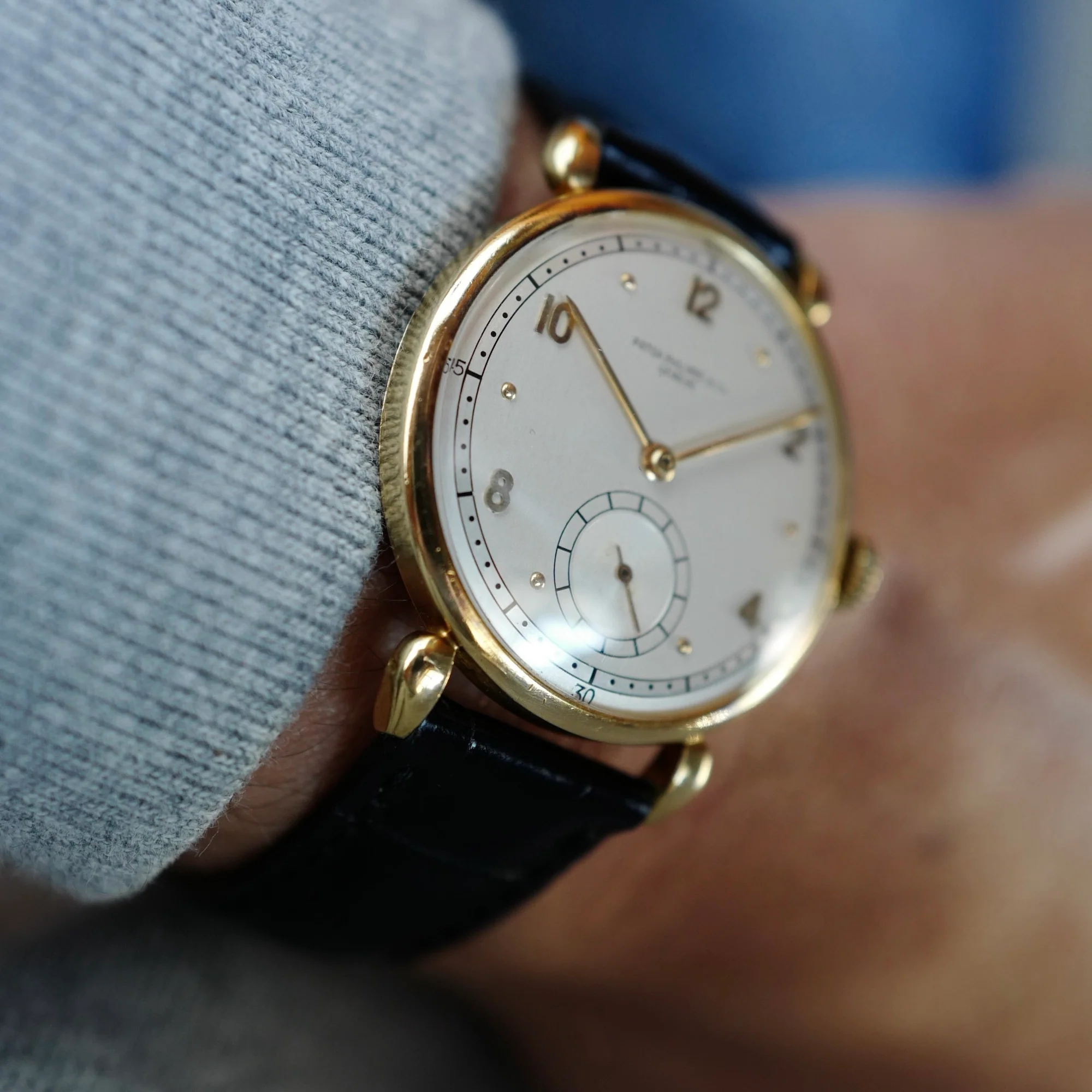 Patek Philippe Two-Tone Dial Watch Ref. 1503 - Image 5