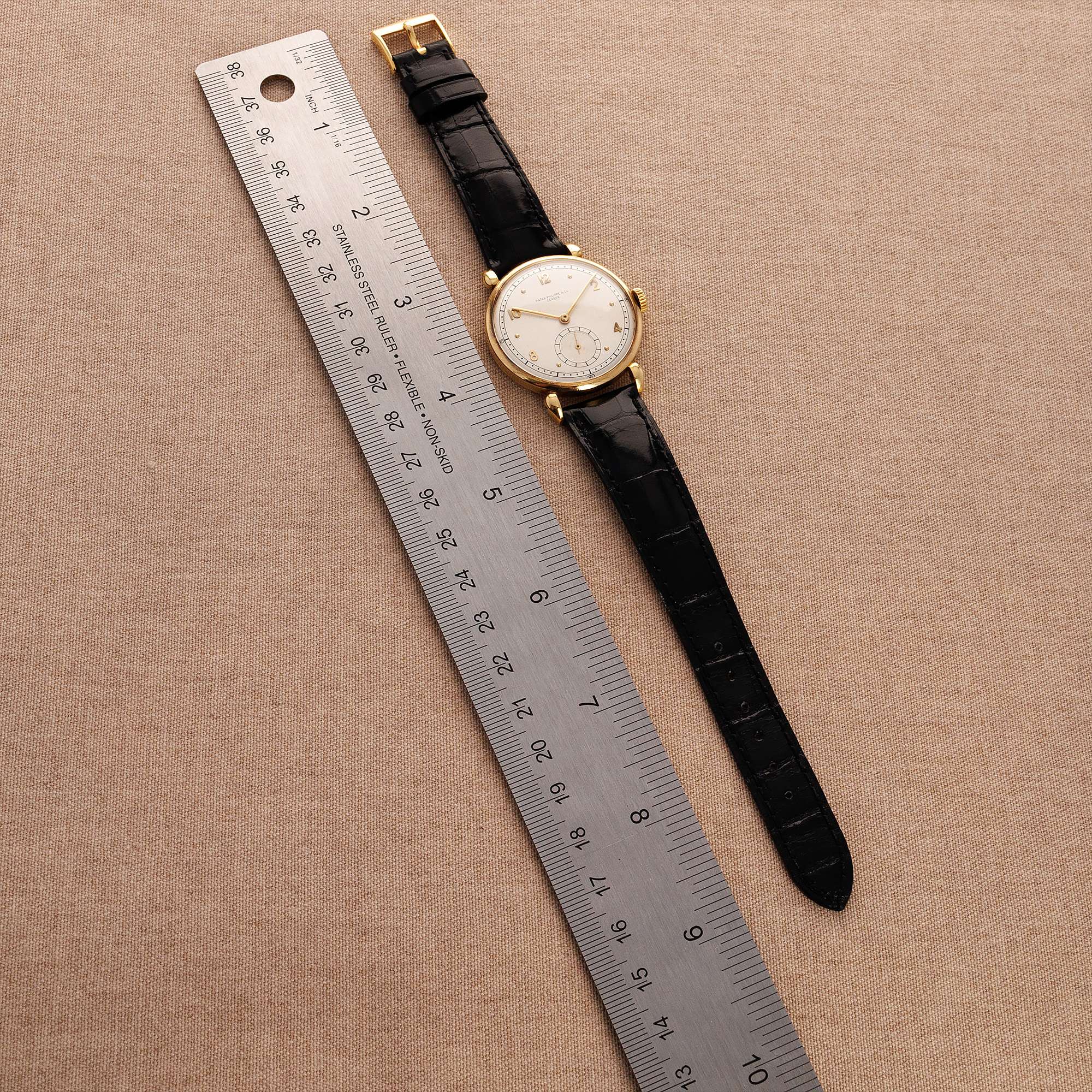 Patek Philippe Two-Tone Dial Watch Ref. 1503 - Image 7