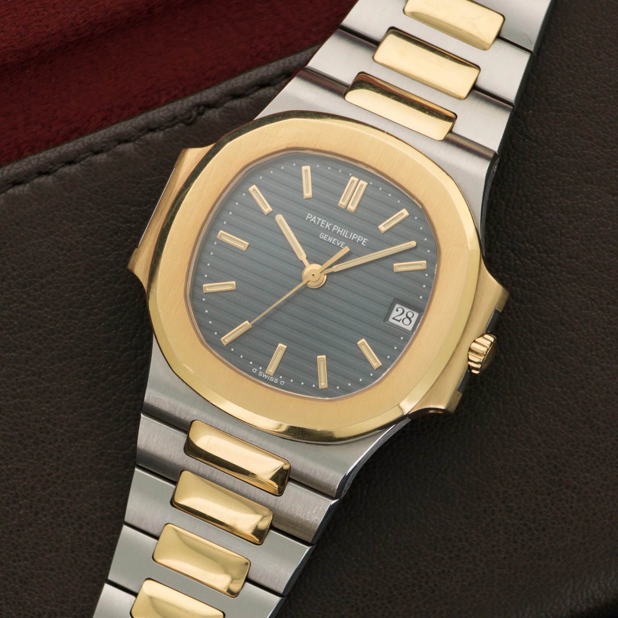 Patek Philippe Two-Tone Nautilus Watch Ref. 3800 - Image 2
