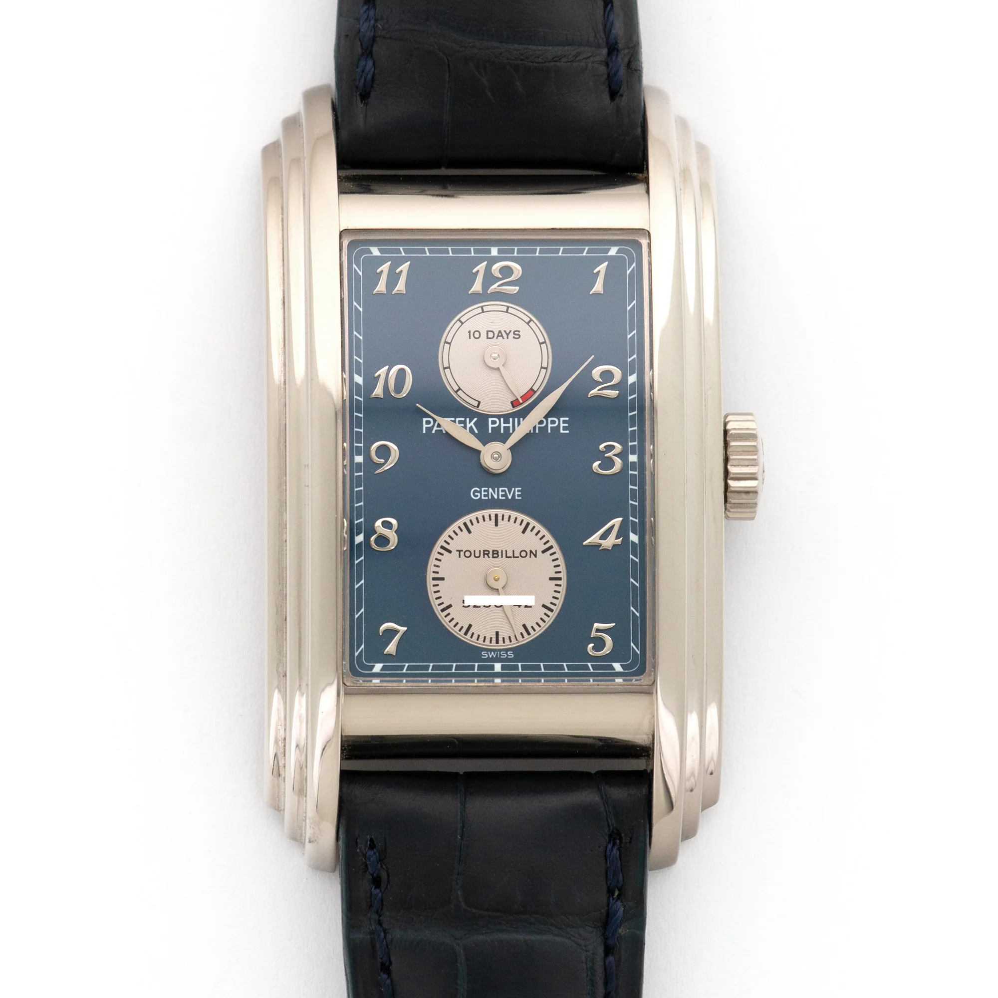 Patek Philippe White Gold 10-Day Tourbillon Watch Ref. 5101