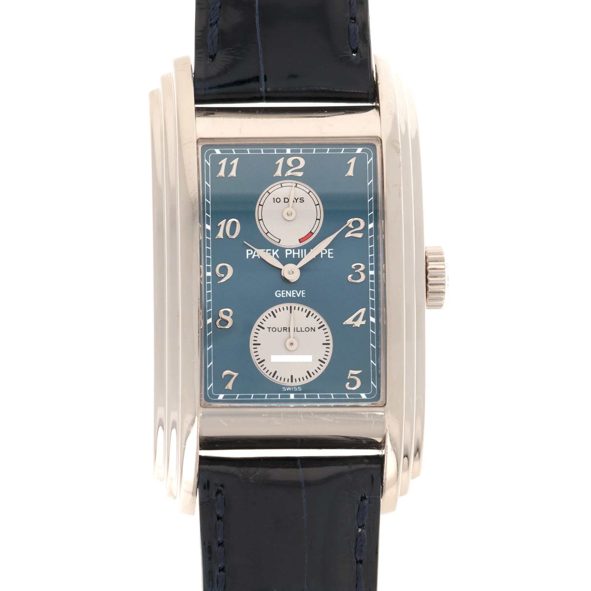 Patek Philippe White Gold 10-Day Tourbillon Watch Ref. 5101