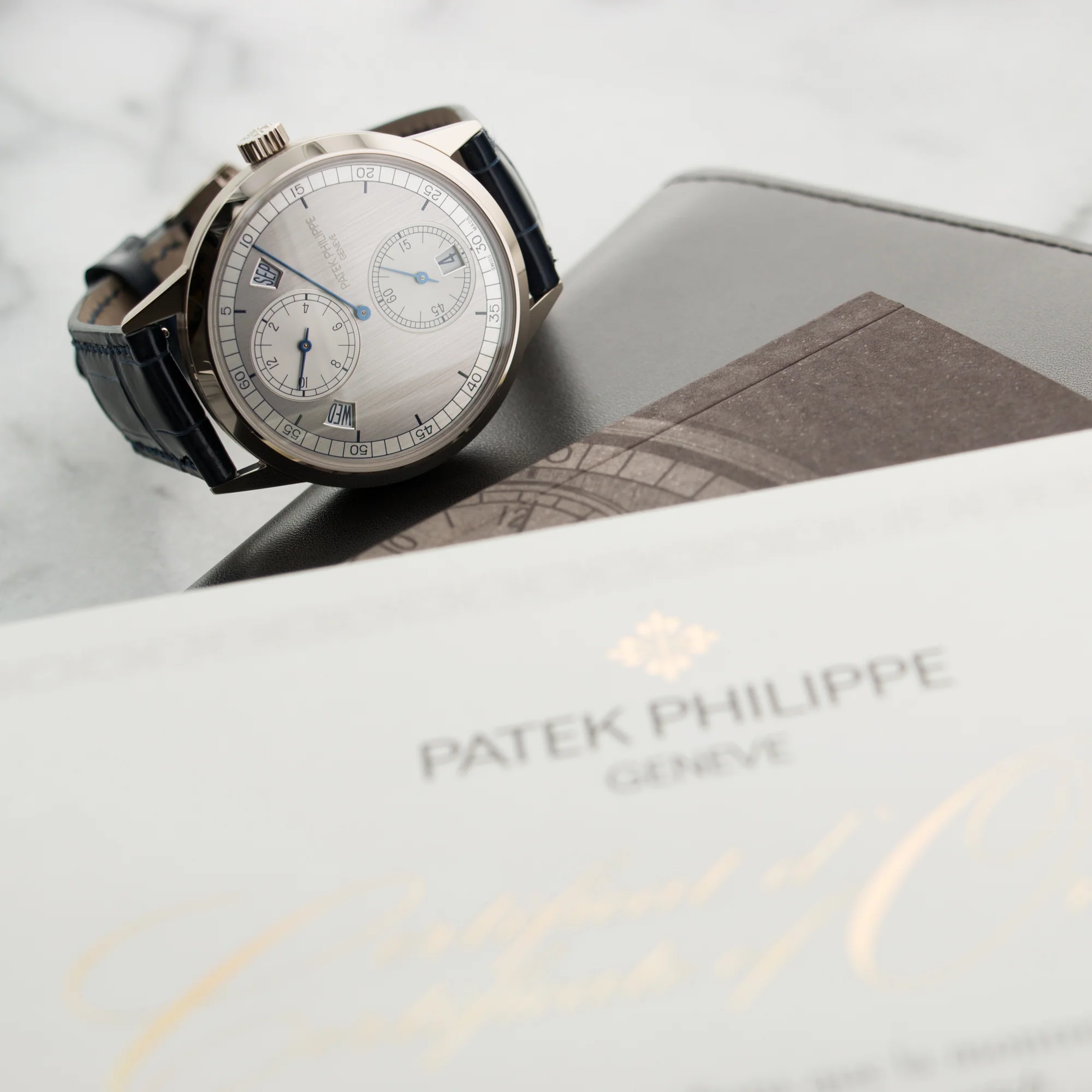 Patek Philippe White Gold Annual Calendar Regulator Watch Ref. 5235G - Image 5