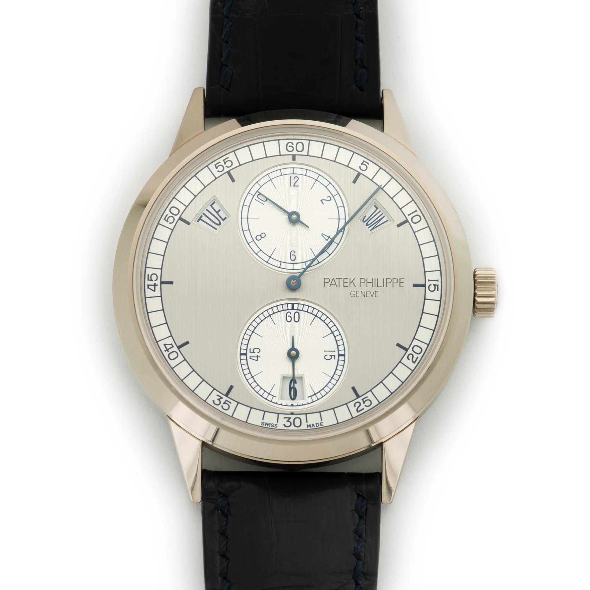 Patek Philippe White Gold Annual Calendar Regulator Watch Ref. 5235