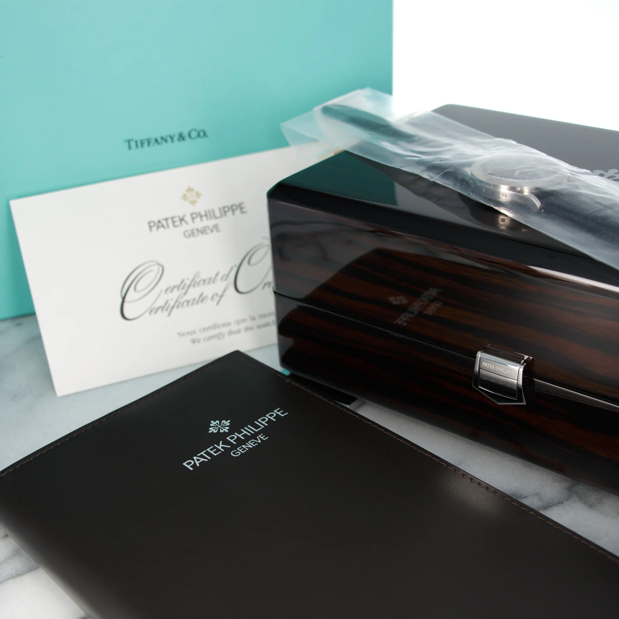 Patek Philippe White Gold Annual Calendar Tiffany & Co. Watch Ref. 5396, Singled Sealed - Image 5