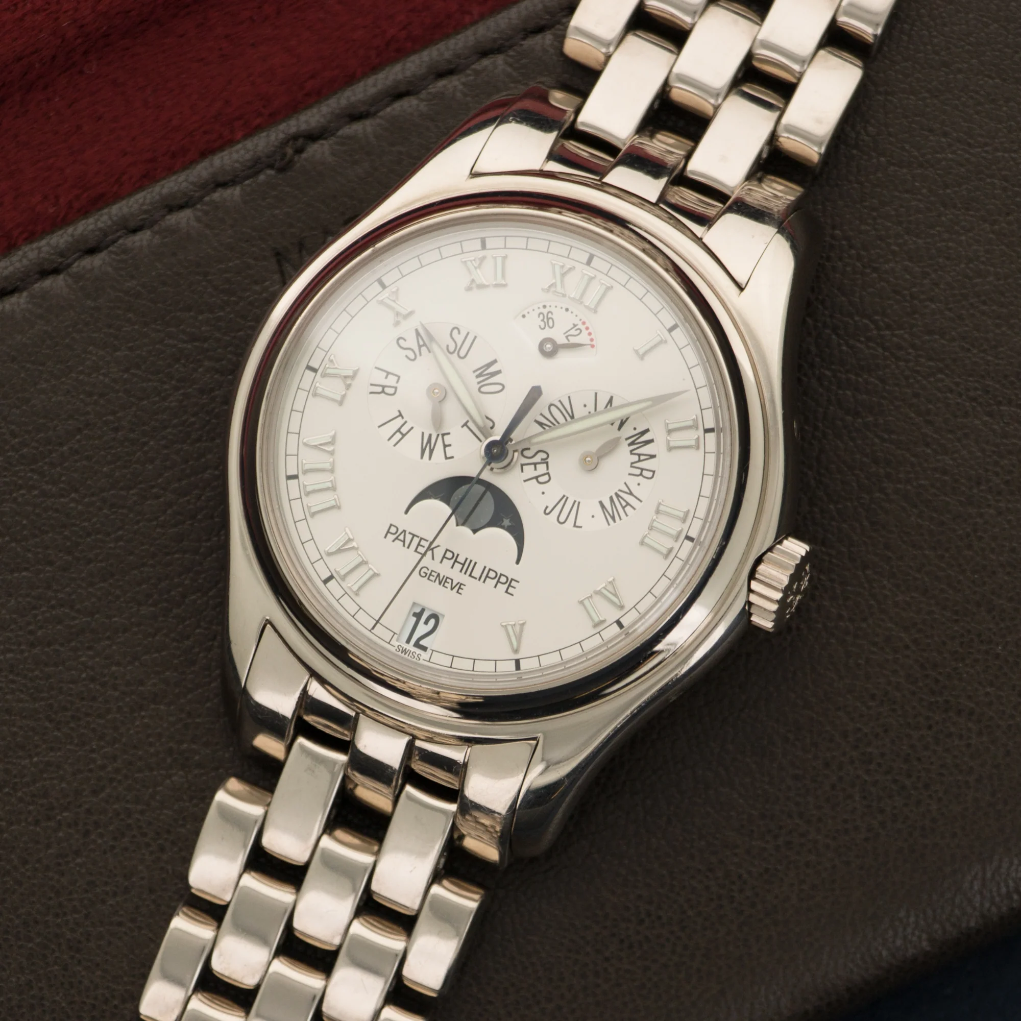 Patek Philippe White Gold Annual Calendar Watch Ref. 5036 - Image 2