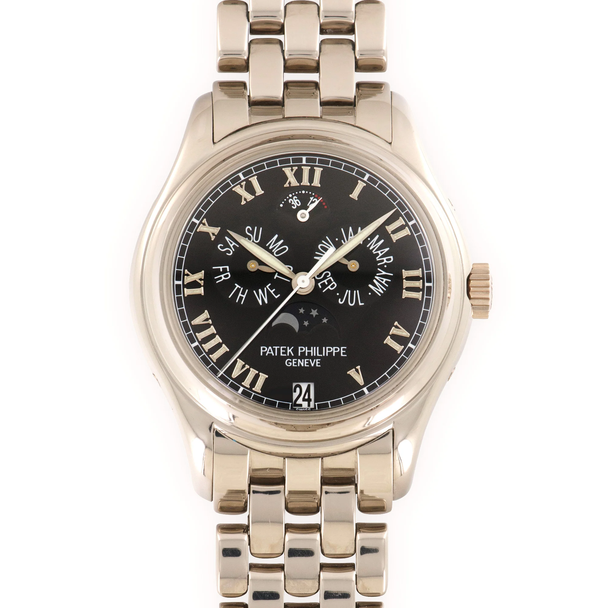Patek Philippe White Gold Annual Calendar Watch Ref. 5036