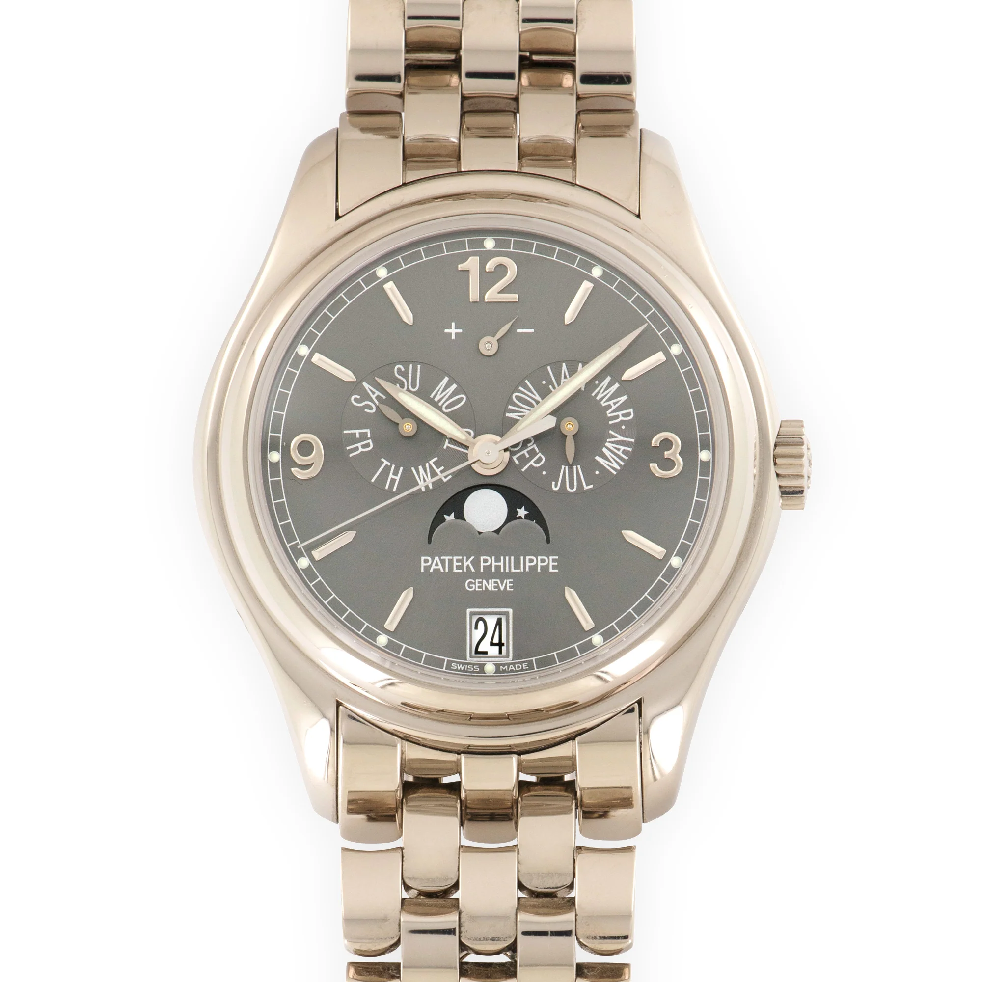 Patek Philippe White Gold Annual Calendar Watch Ref. 5146