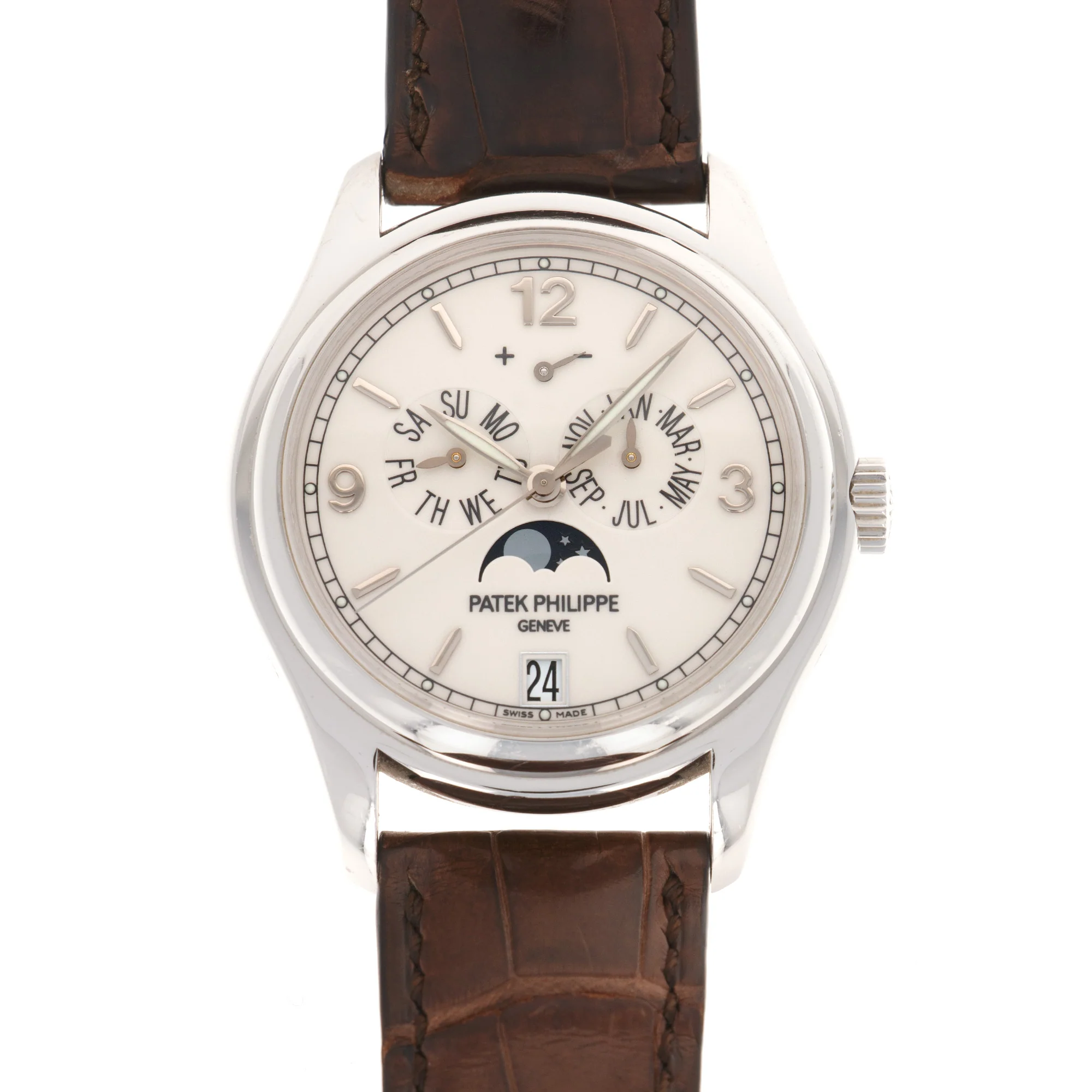 Patek Philippe White Gold Annual Calendar Watch Ref. 5146