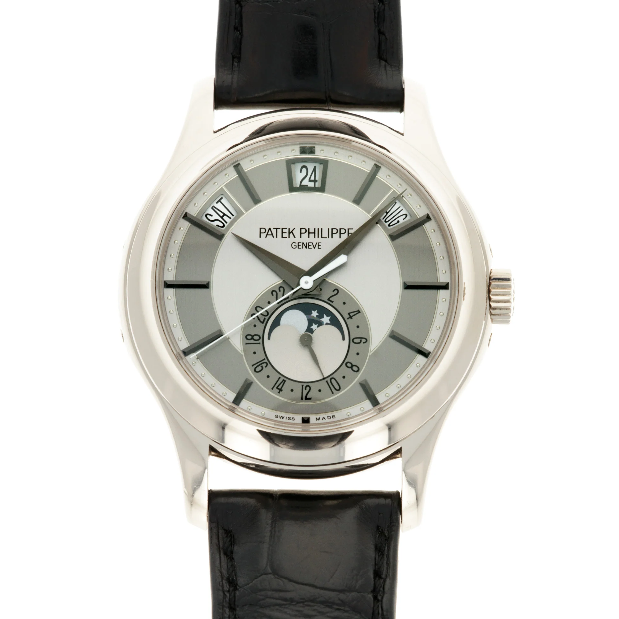 Patek Philippe White Gold Annual Calendar Watch Ref. 5205