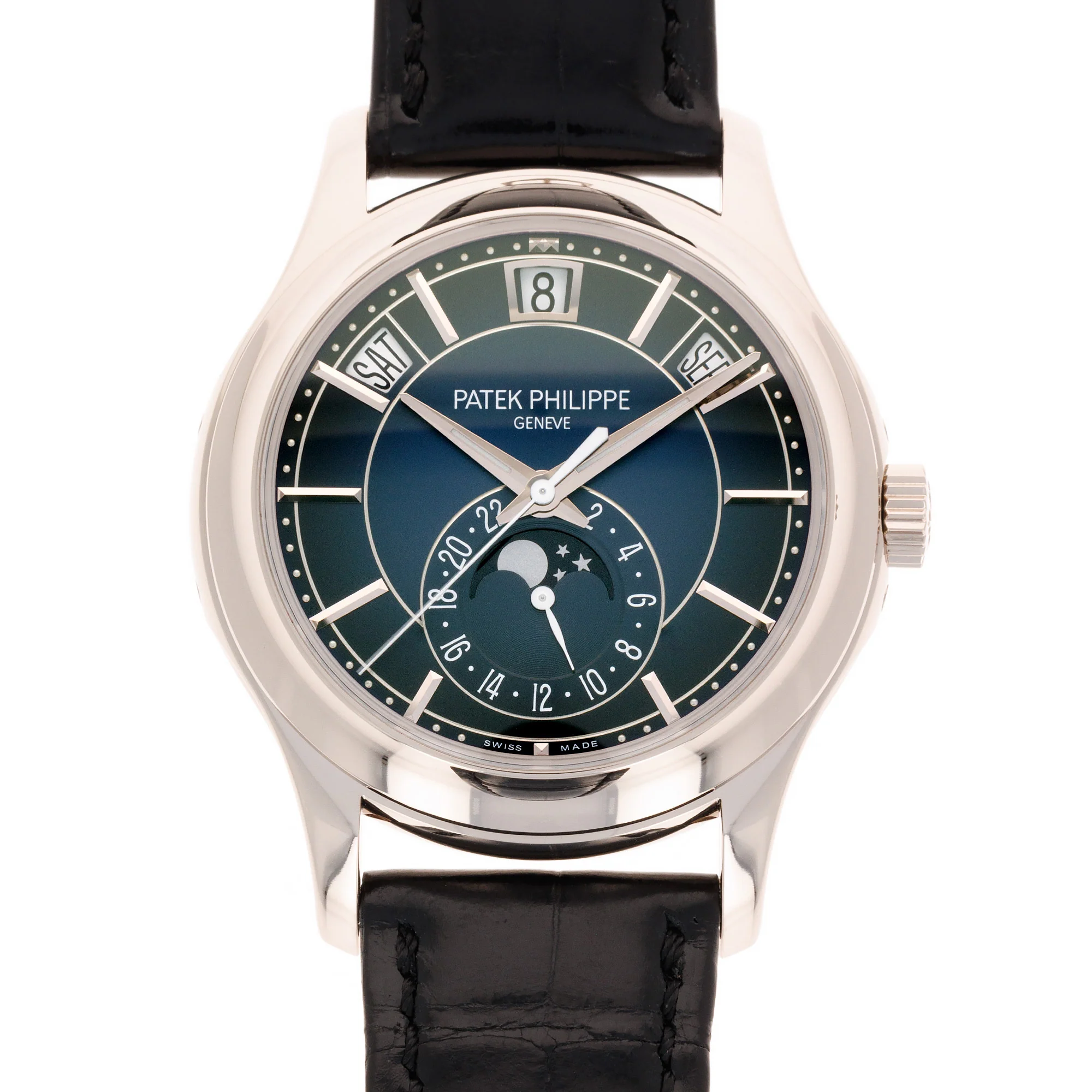 Patek Philippe White Gold Annual Calendar Watch Ref. 5205
