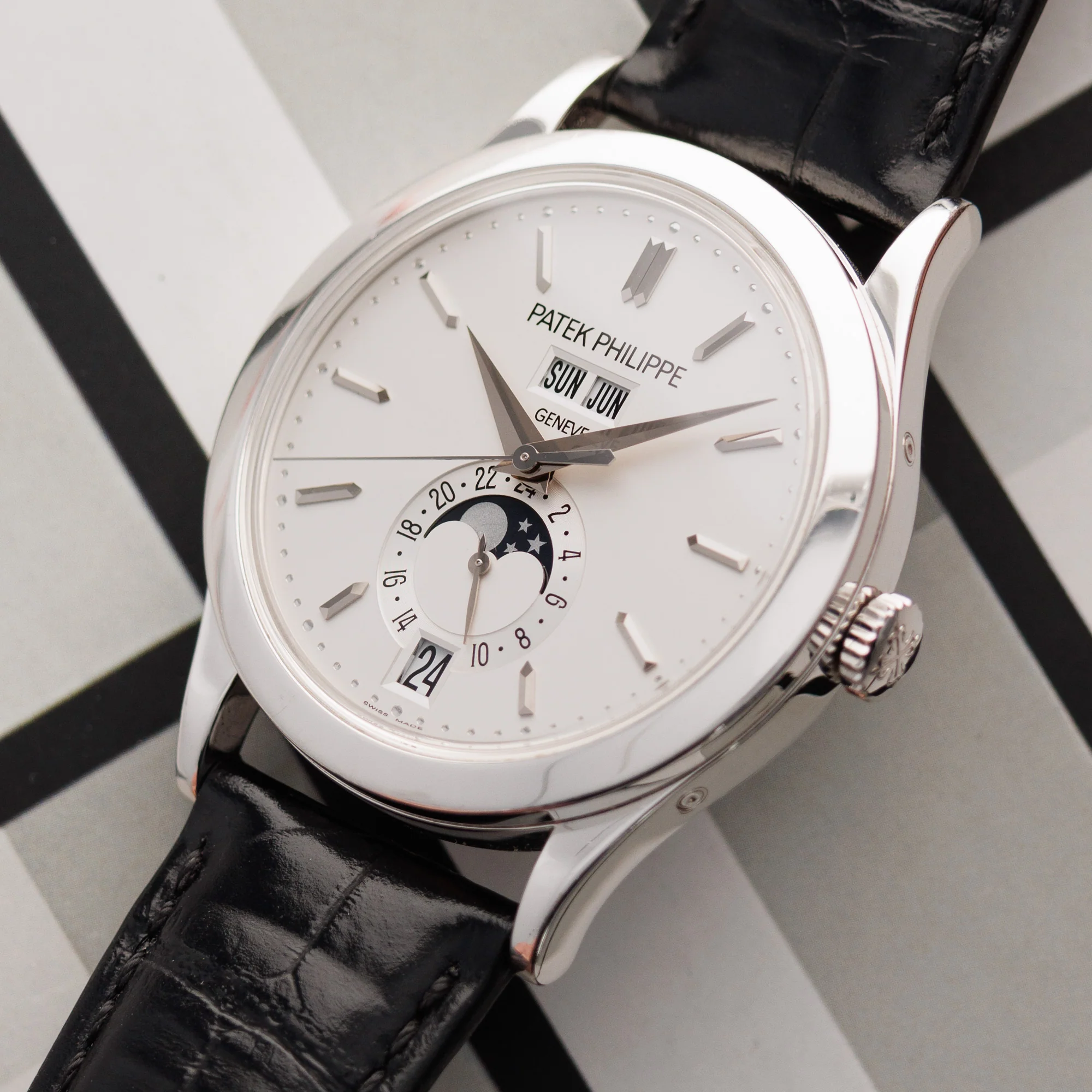 Patek Philippe White Gold Annual Calendar Watch Ref. 5396 - Image 2