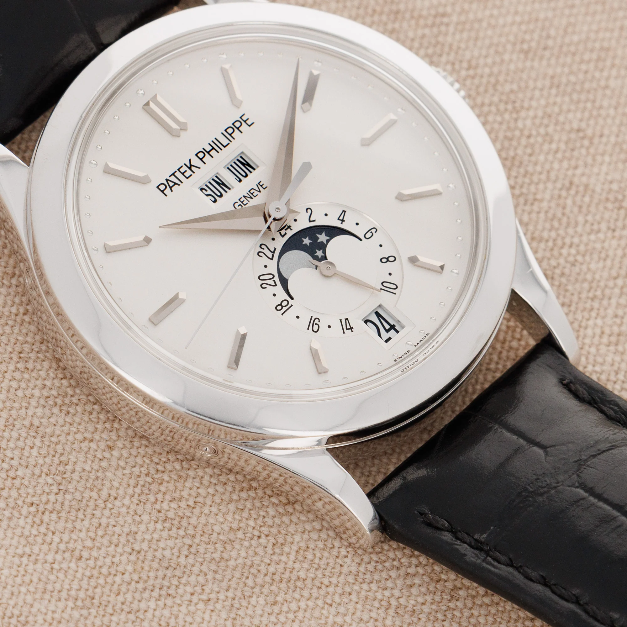 Patek Philippe White Gold Annual Calendar Watch Ref. 5396 - Image 4