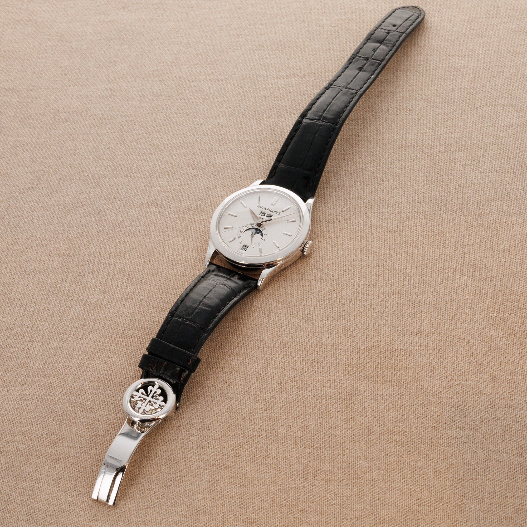Patek Philippe White Gold Annual Calendar Watch Ref. 5396 - Image 5