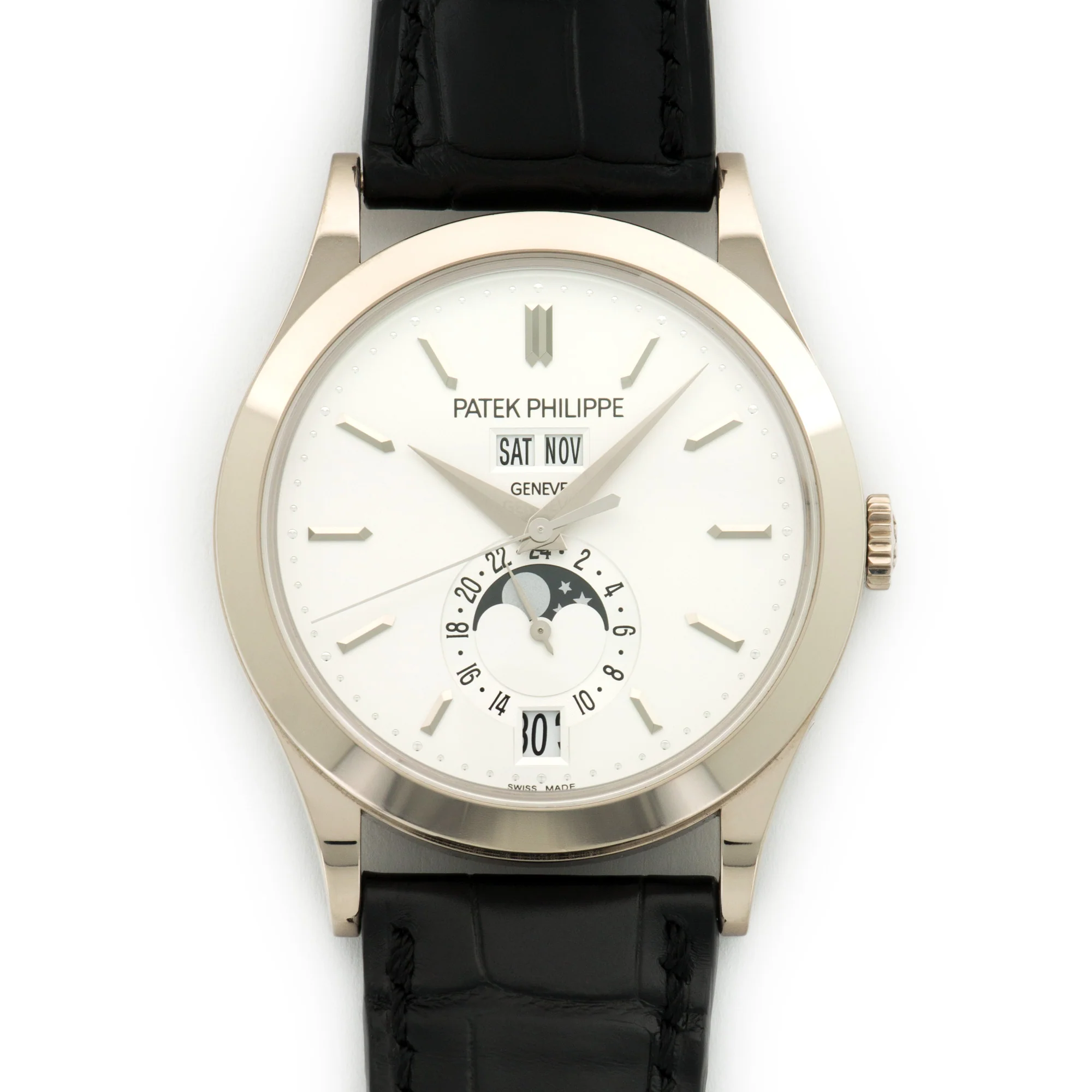 Patek Philippe White Gold Annual Calendar Watch Ref. 5396G