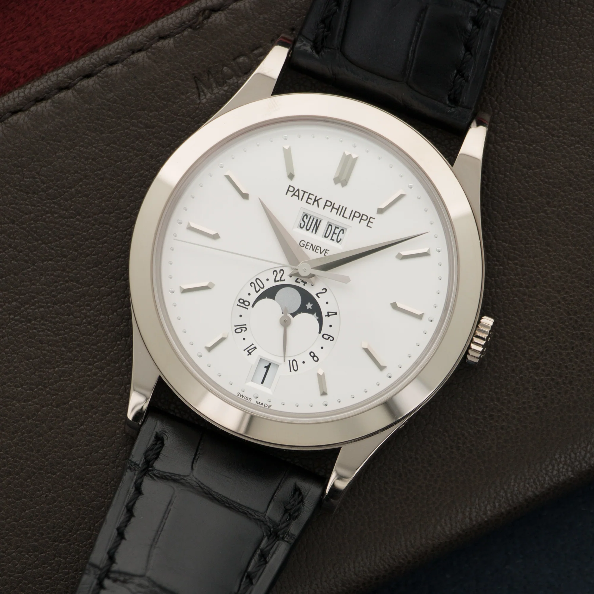 Patek Philippe White Gold Annual Calendar Watch Ref. 5396G - Image 2