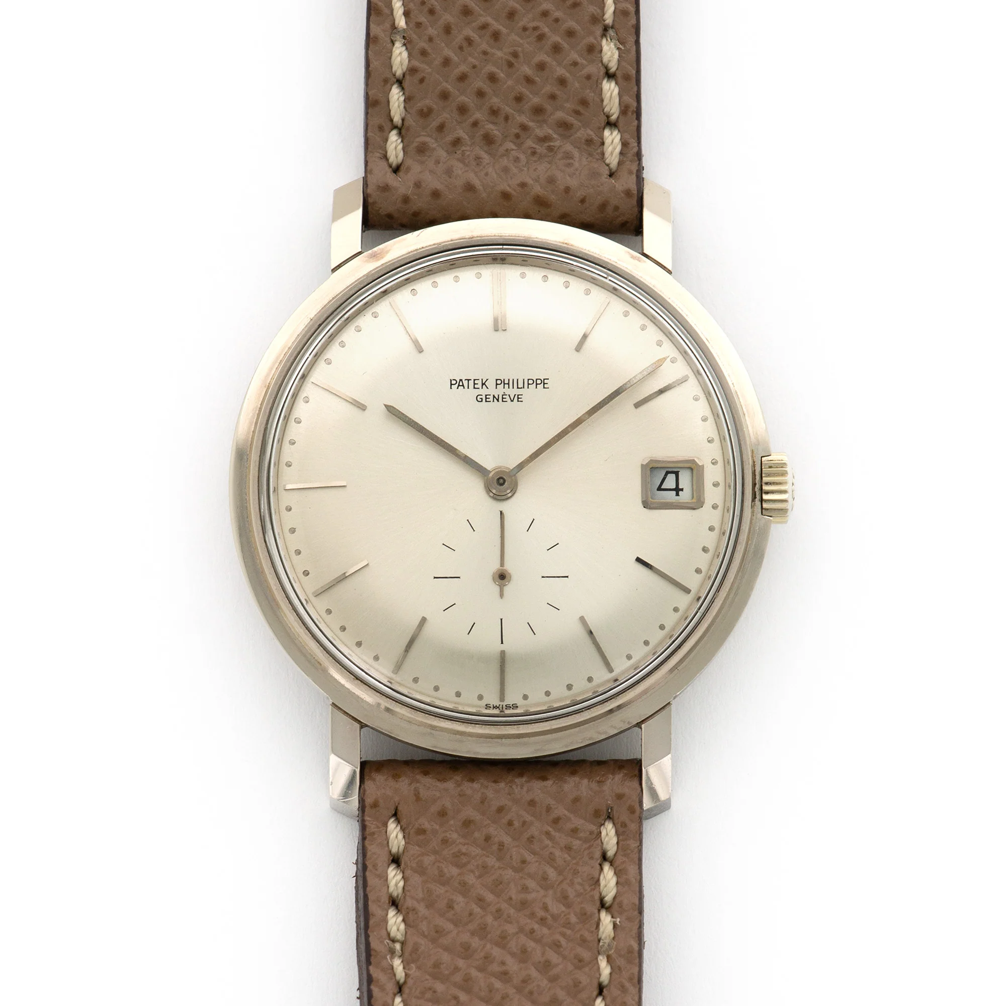Patek Philippe White Gold Automatic Watch Ref. 3445