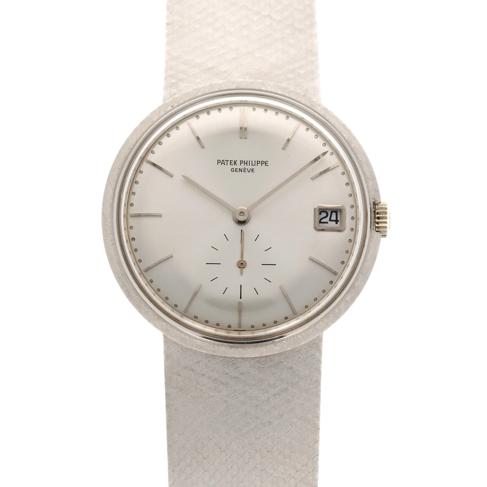 Patek Philippe White Gold Automatic Watch Ref. 3445