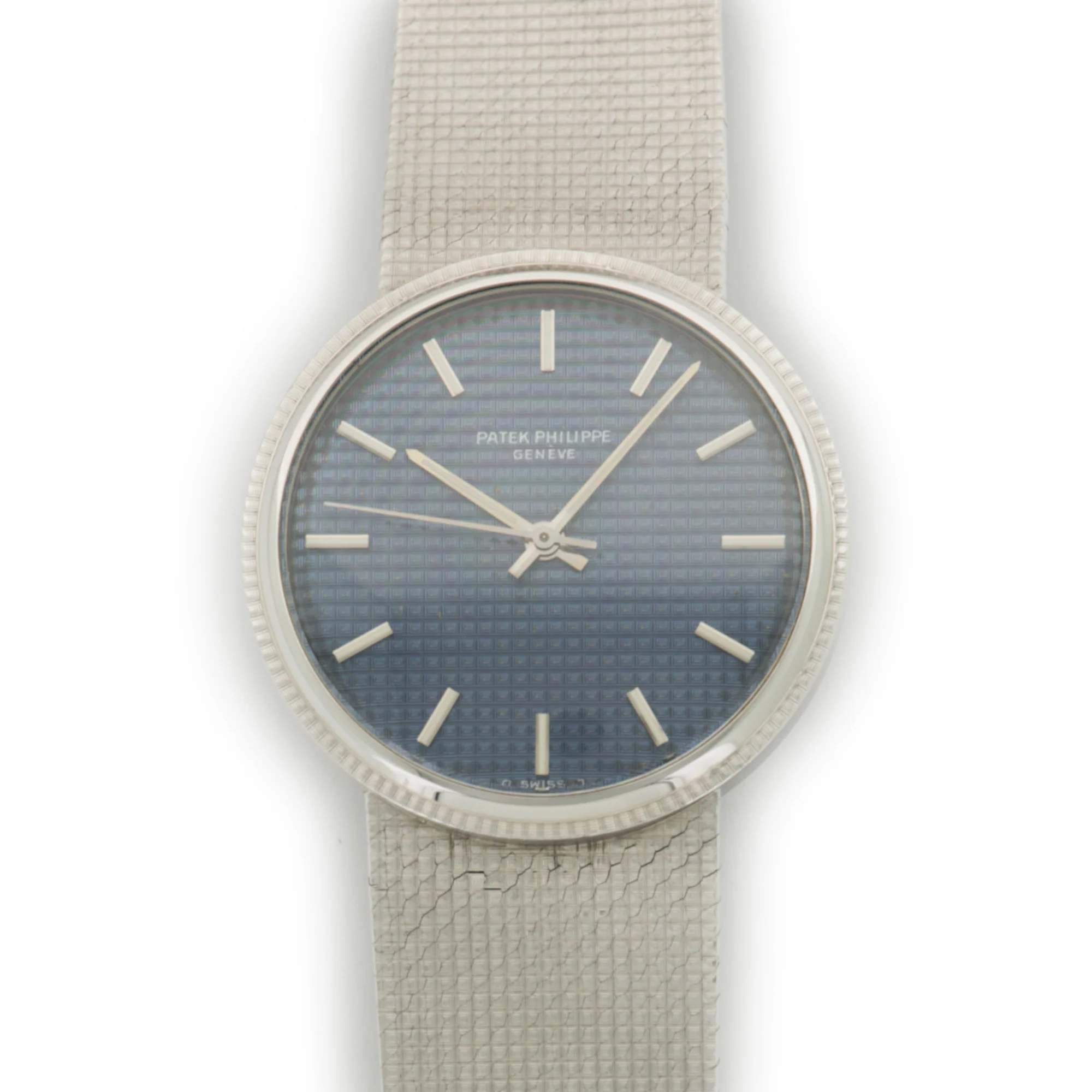 Patek Philippe White Gold Automatic Watch Ref. 3563 with Box & Papers