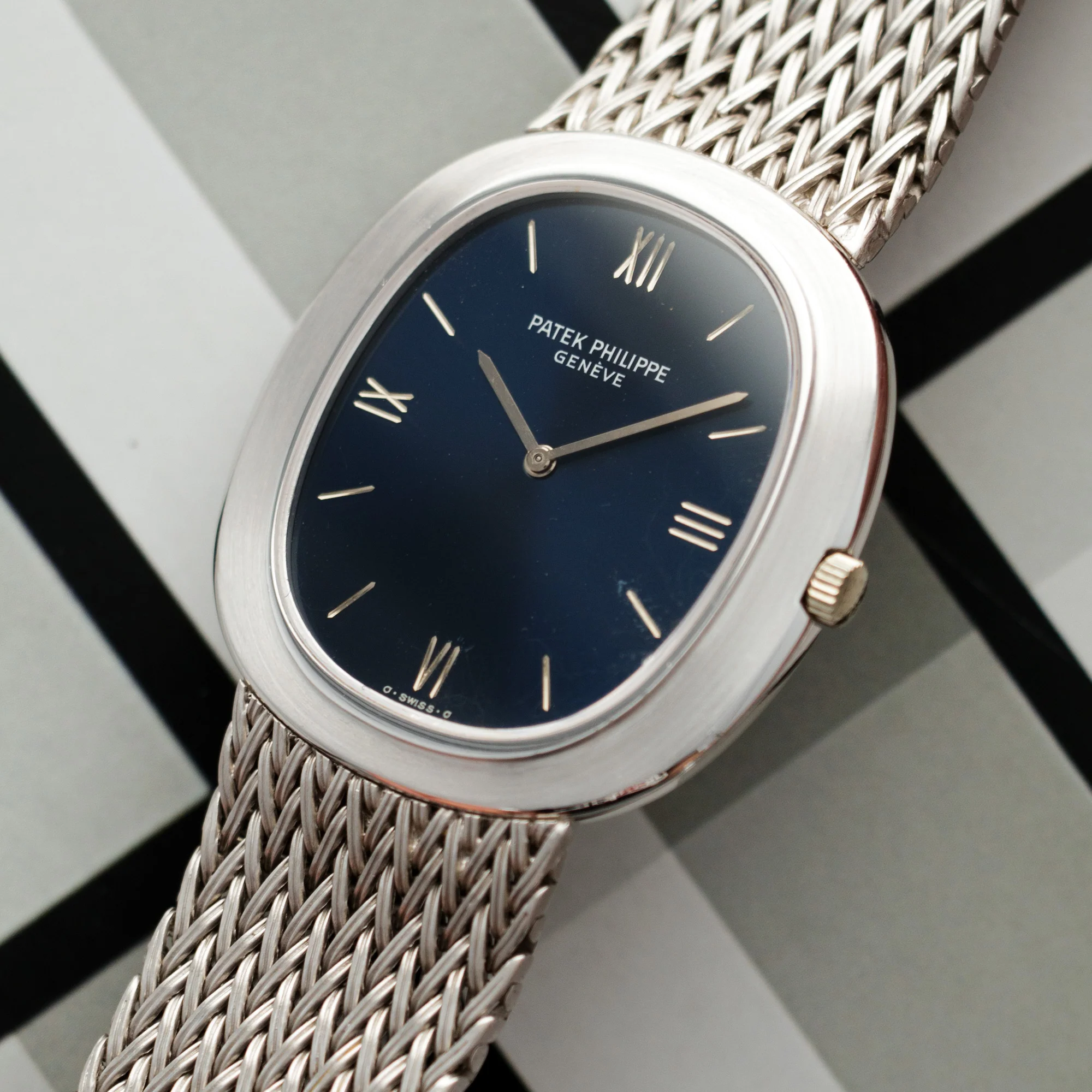 Patek Philippe White Gold Automatic Watch Ref. 3589 - Image 2