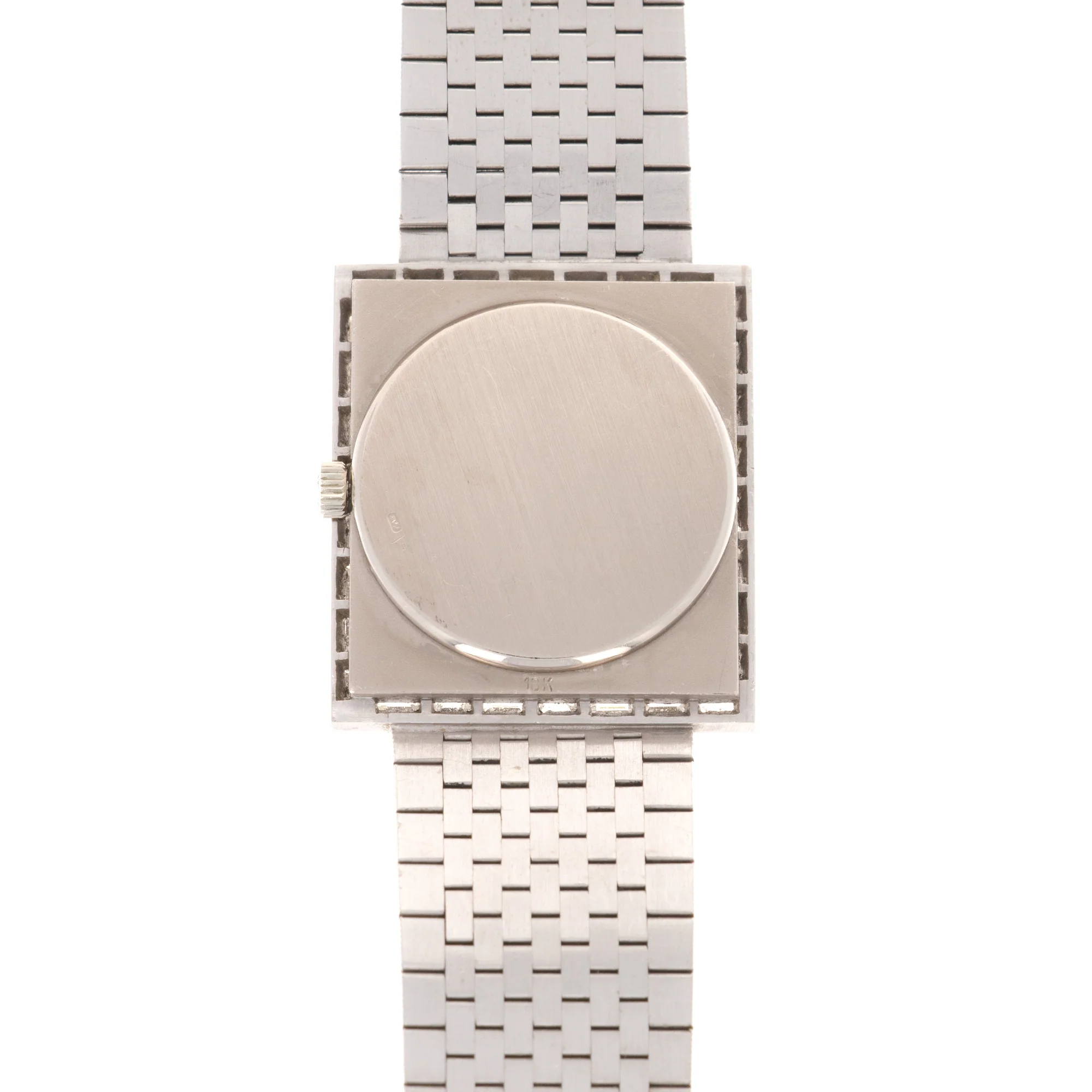 Patek Philippe White Gold Baguette Diamond Watch Ref. 3540 - Image 4