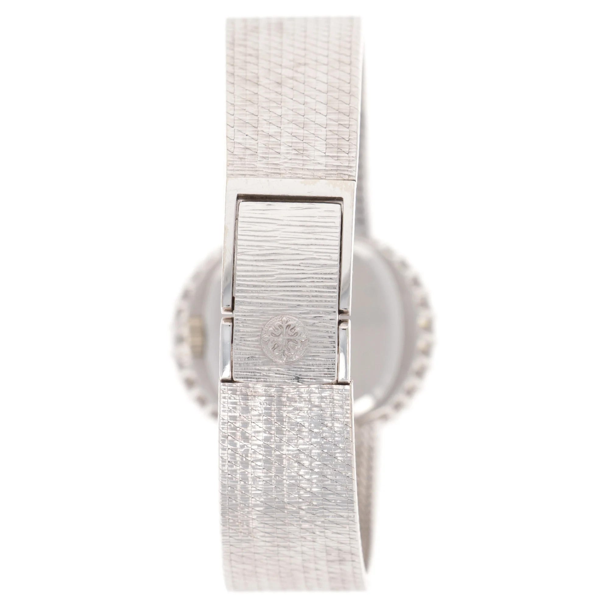 Patek Philippe White Gold Baguette Diamond Watch Ref. 4260 - Image 5