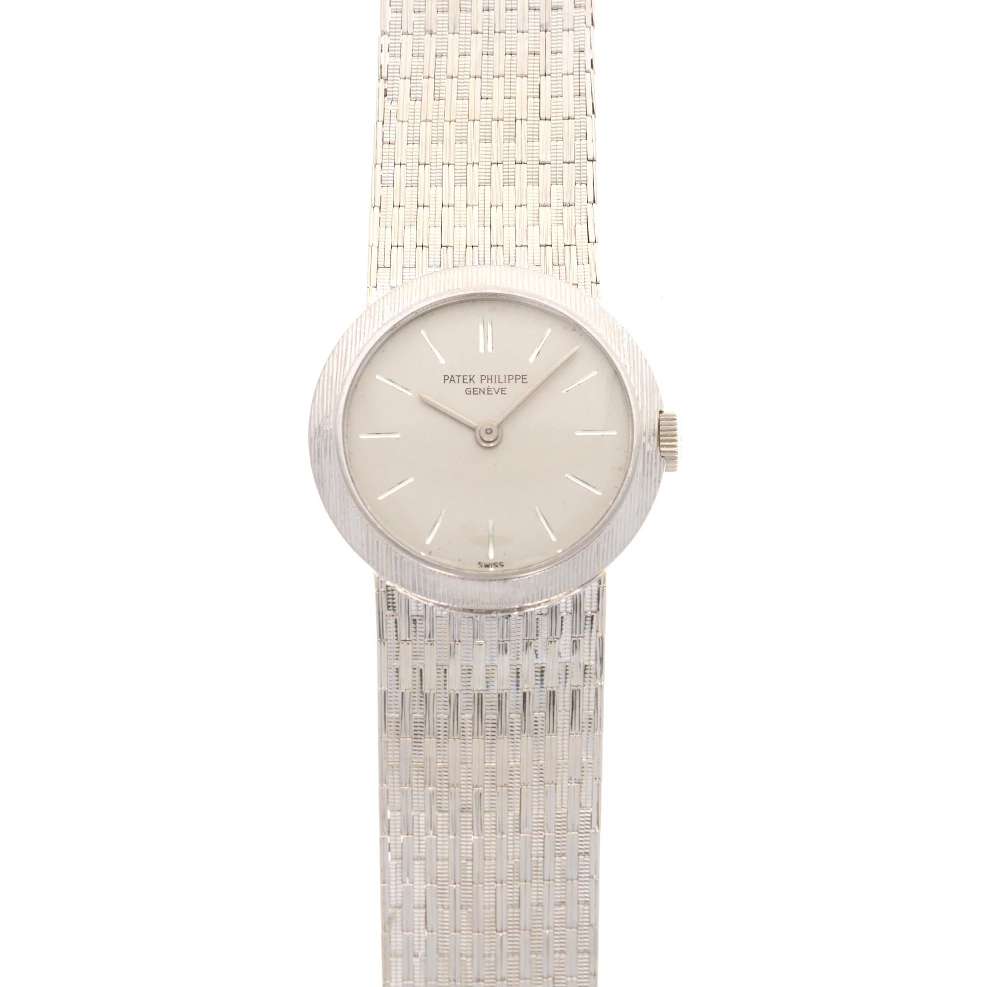 Patek Philippe White Gold Bracelet Watch