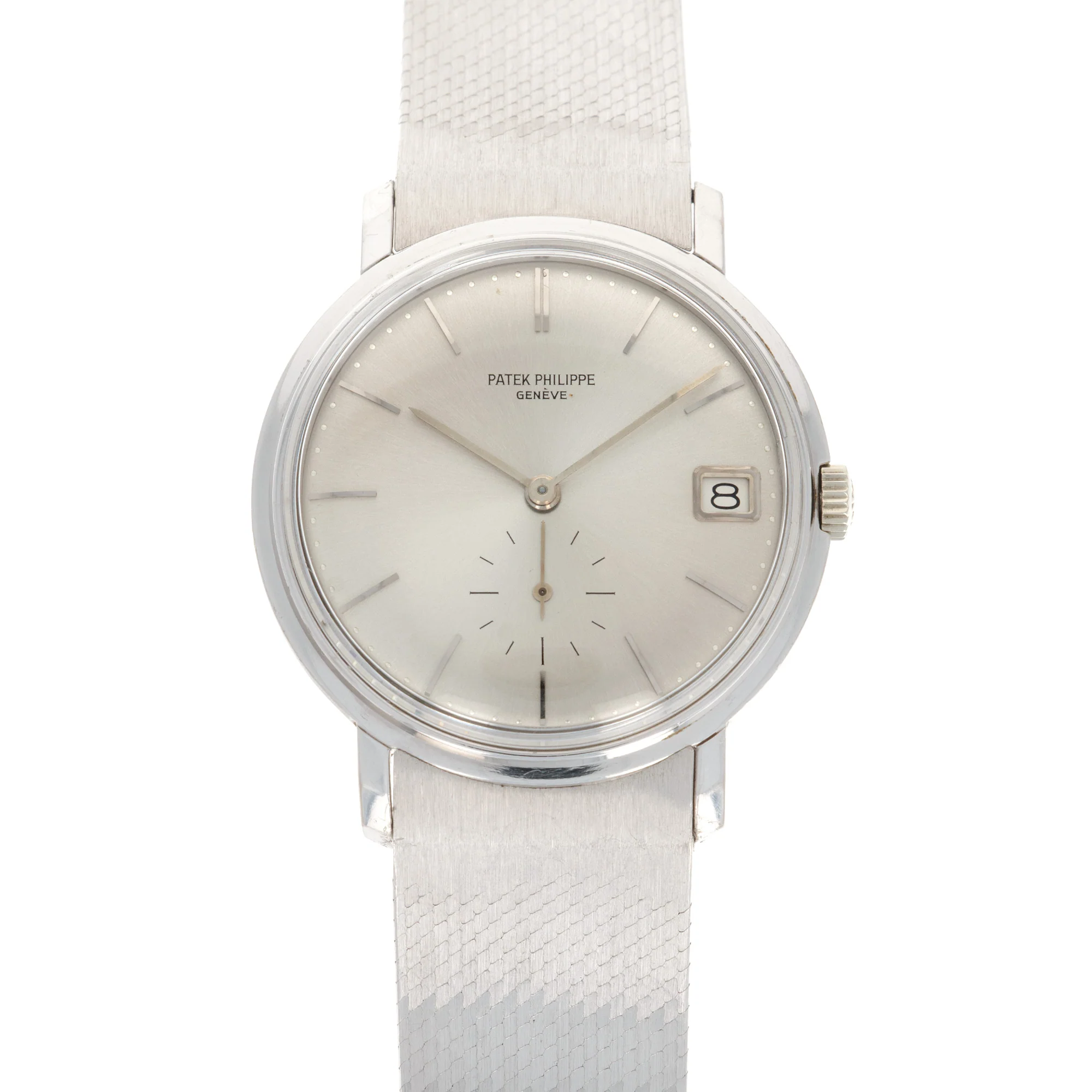 Patek Philippe White Gold Calatrava Automatic Watch Ref. 3445